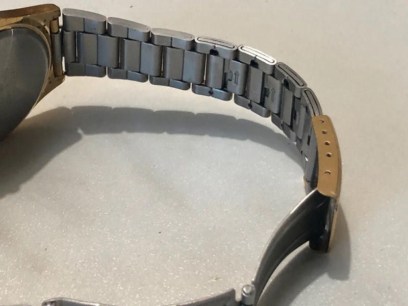 Casio casio black dial gold stainless steel watch Size ONE SIZE - 7 Thumbnail