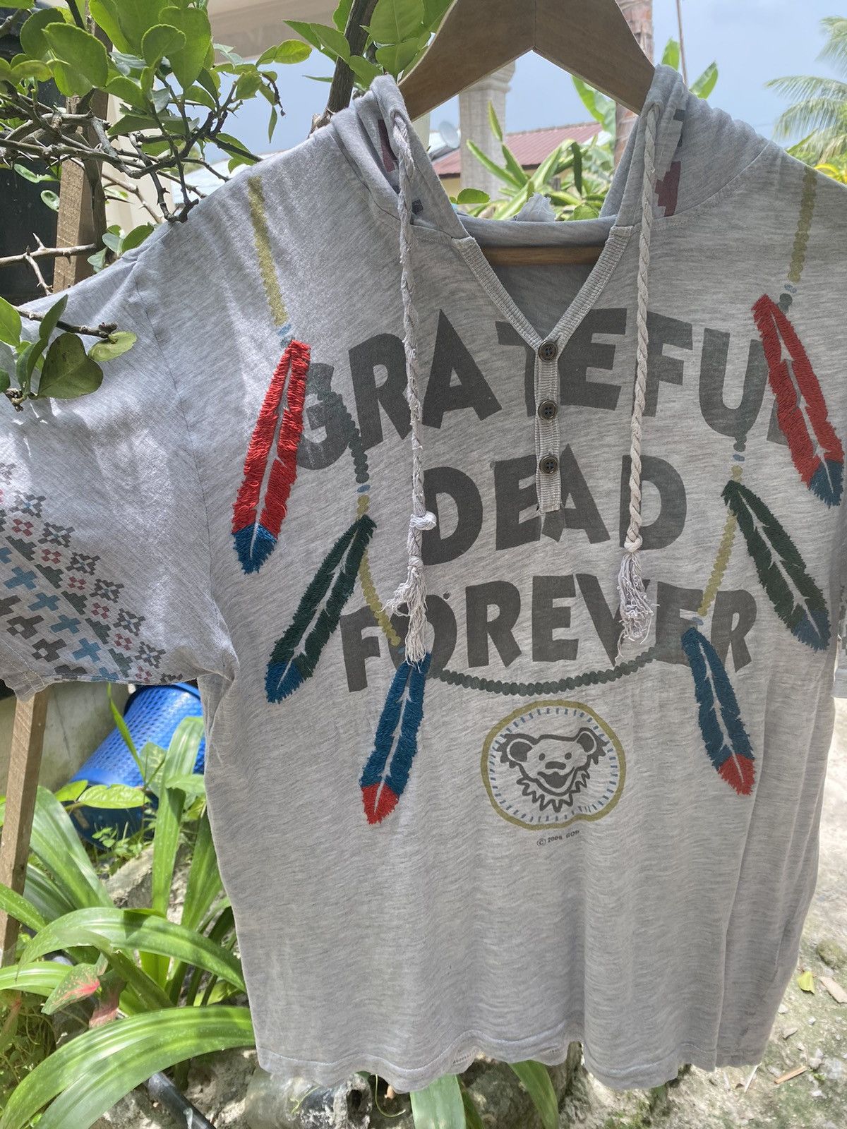 Grateful Dead Vintage 2009s GDP Hoodies Style Apache Short Sweaters Size US M / EU 48-50 / 2 - 3 Thumbnail