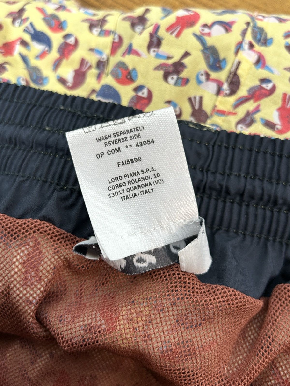 Loro Piana Loro Piana Yellow Toucans Cotton Swimsuit Shorts Size M Size US 32 / EU 48 - 9 Thumbnail
