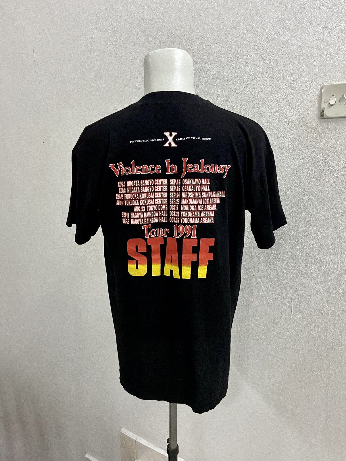 Band Tees VIOLENCE IN JEALOUSY TOUR TEE Size US L / EU 52-54 / 3 - 6 Thumbnail
