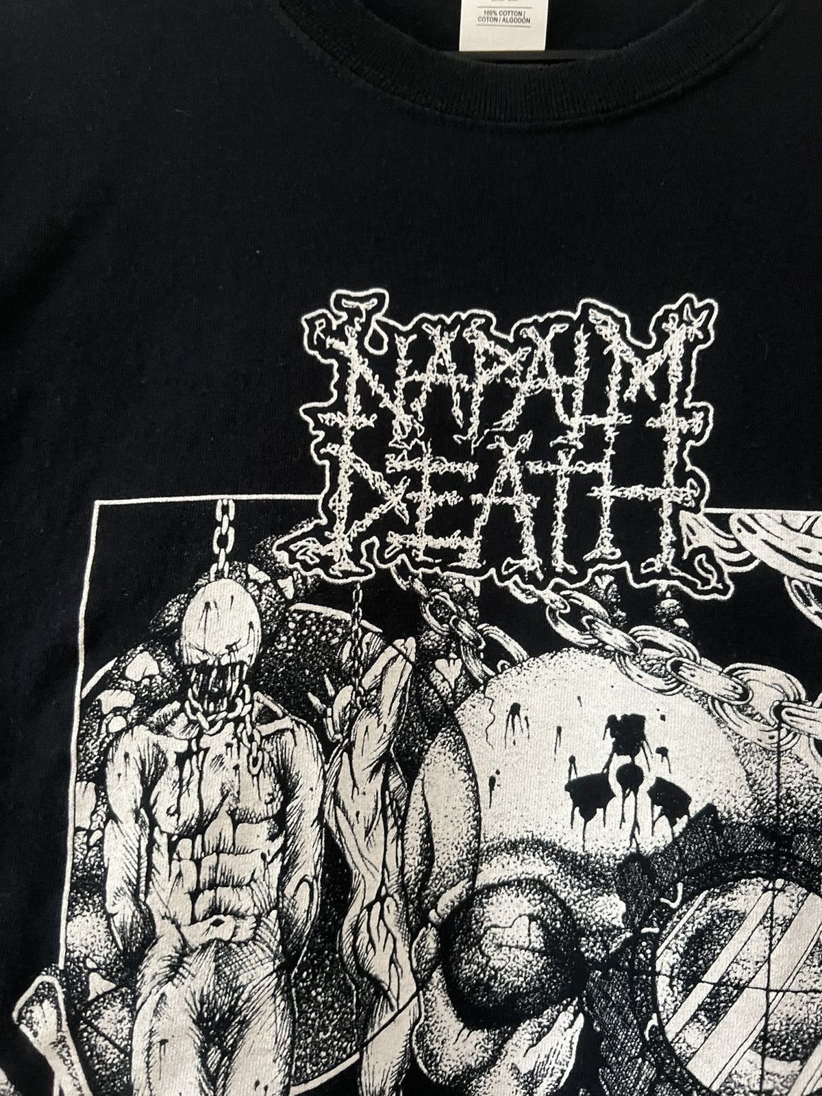 Band Tees Rare Vintage Napalm Death t shirt 2003 like Cannibal Corpse Size US M / EU 48-50 / 2 - 7 Thumbnail