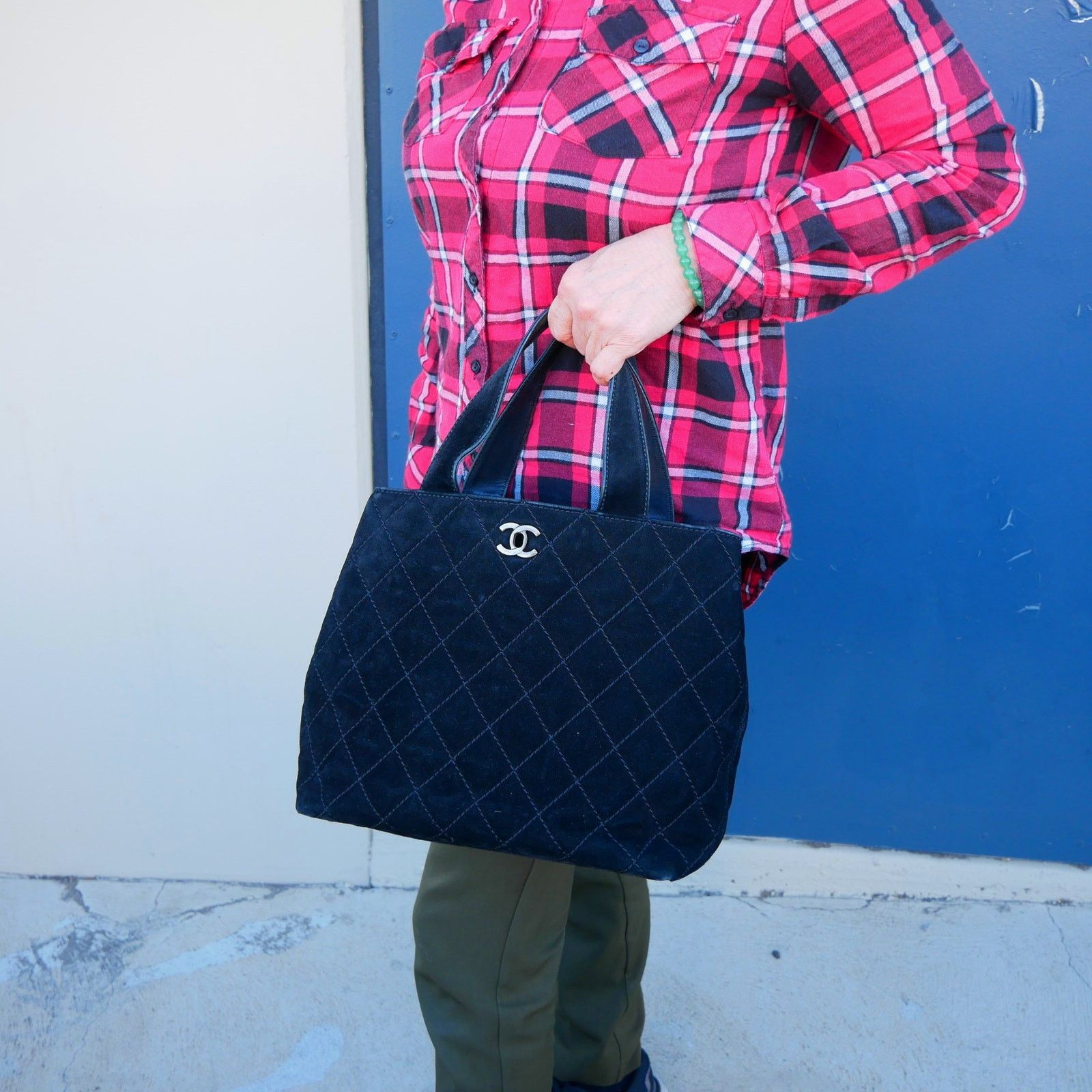 Chanel Chanel Wild Stitch Matelasse Hand Bag Size ONE SIZE - 1 Thumbnail