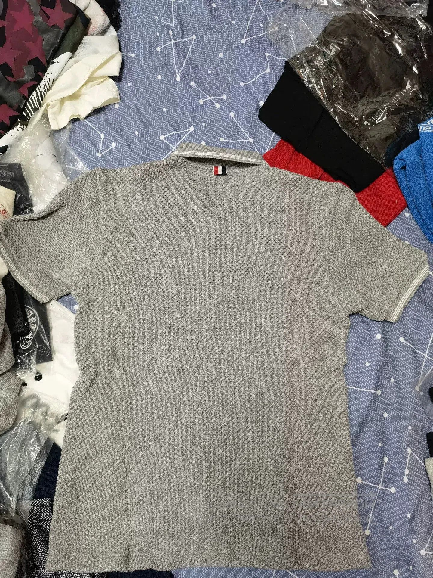 Thom Browne Thom Browne Knit Polo Shirt. Size US S / EU 44-46 / 1 - 5 Thumbnail