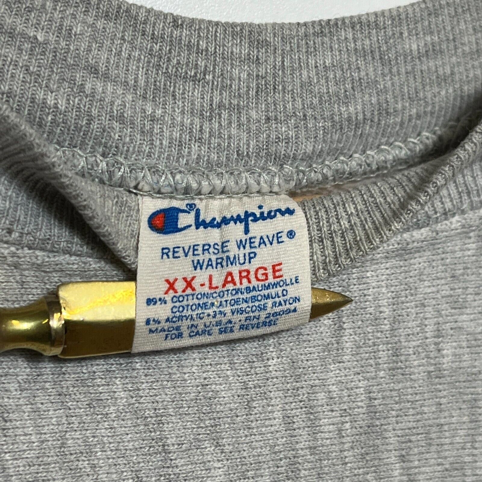 Champion × Vintage 80s Minnesota Champion Reverse Weave Warmup Sweatshirt 2XL Size US 40 / EU 56 - 9 Thumbnail