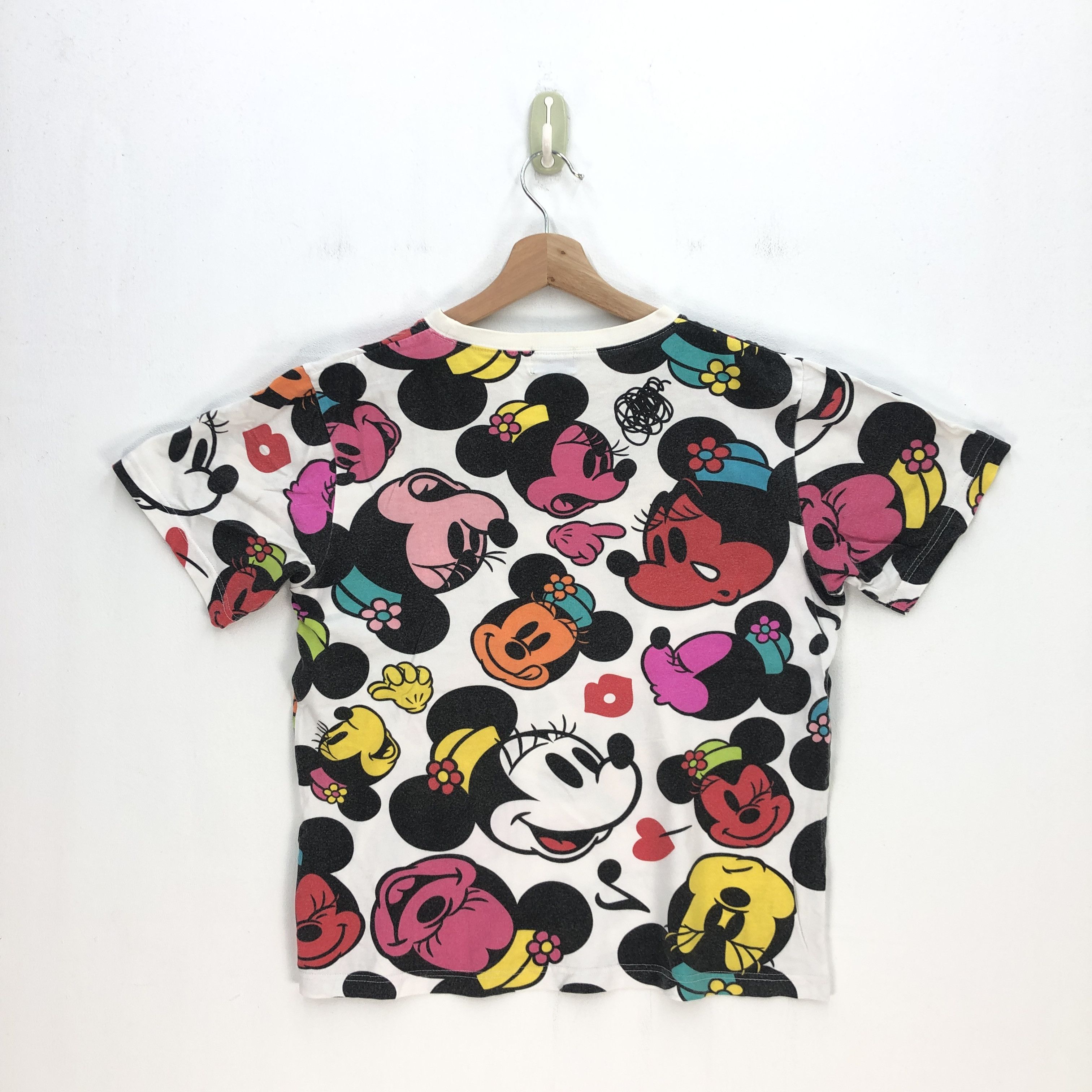 Disney Minnie Mouse T Shirt Overprint Disney Mickey Cartoon Tee Size US M / EU 48-50 / 2 - 2 Thumbnail