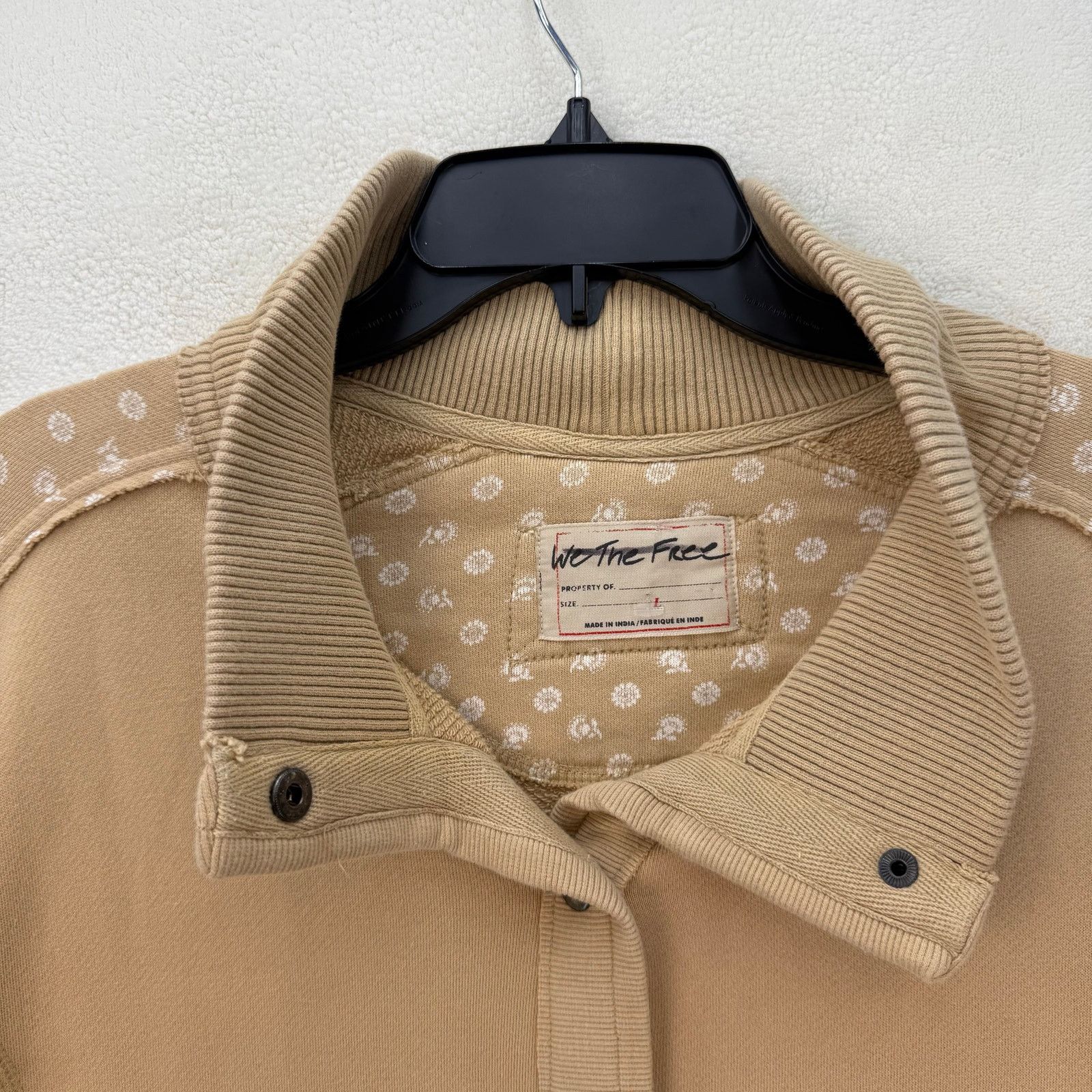 Free People FREE PEOPLE WOMEN'S LARGE HERITAGE OVERSIZED JACKET LIGHT Size L / US 10 / IT 46 - 2 Thumbnail