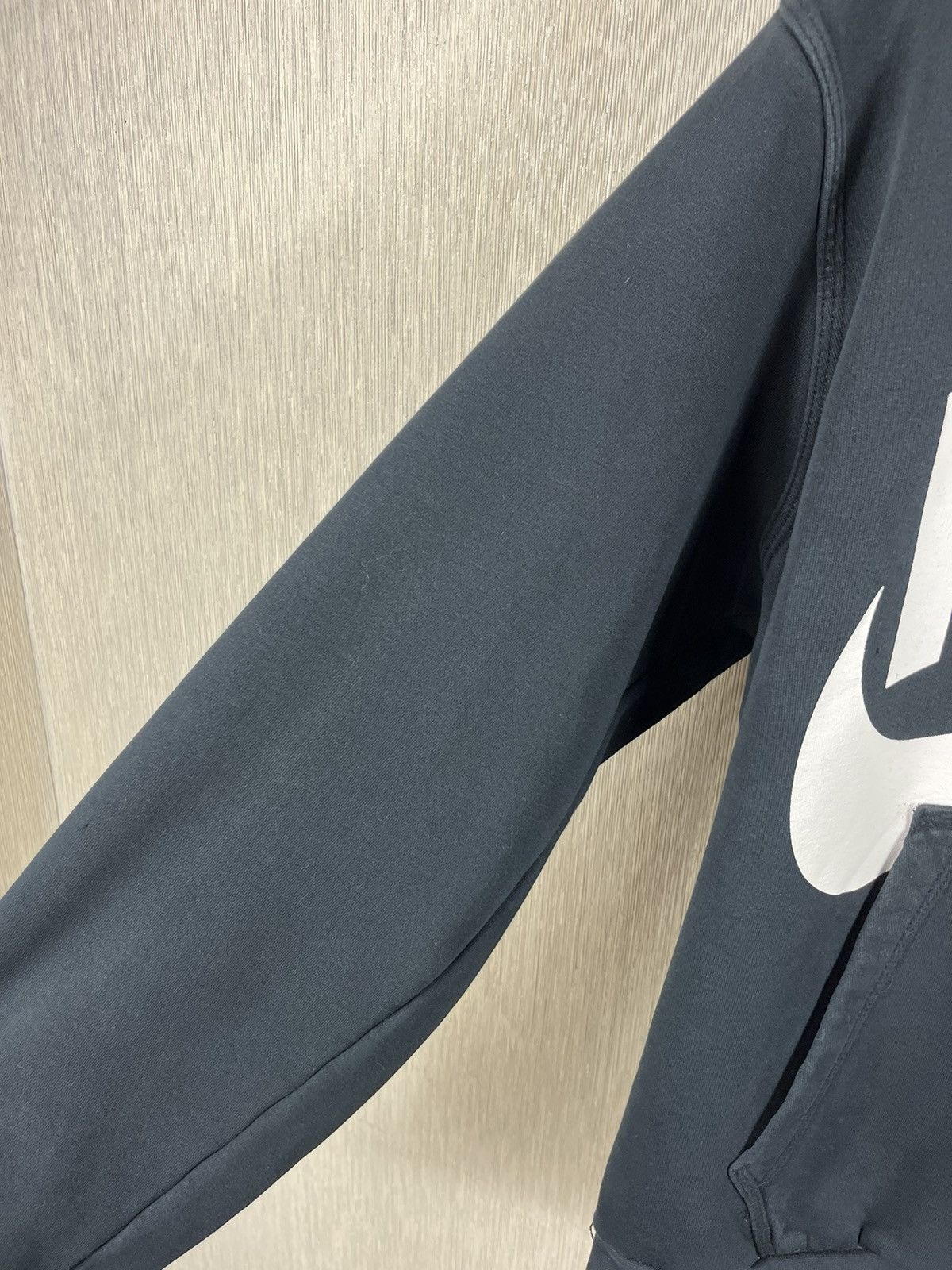 Nike × Vintage Vintage Nike y2k hoodie big logo air swoosh drill retro Size US L / EU 52-54 / 3 - 12 Thumbnail