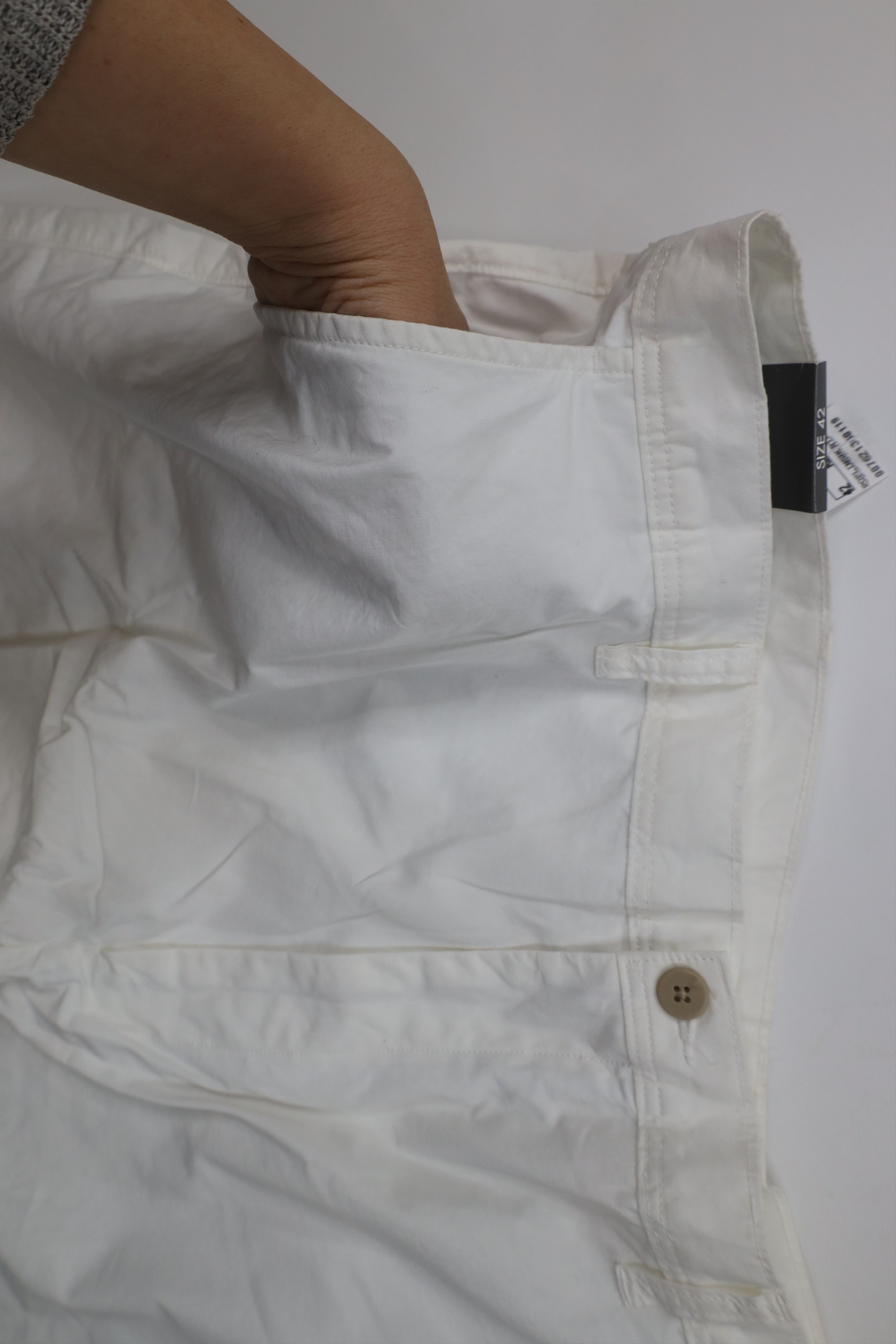 Jos. A. Bank Deadstock Vintage Jos A Bank Golfing Golf Chino Shorts White Size US 42 / EU 58 - 6 Thumbnail