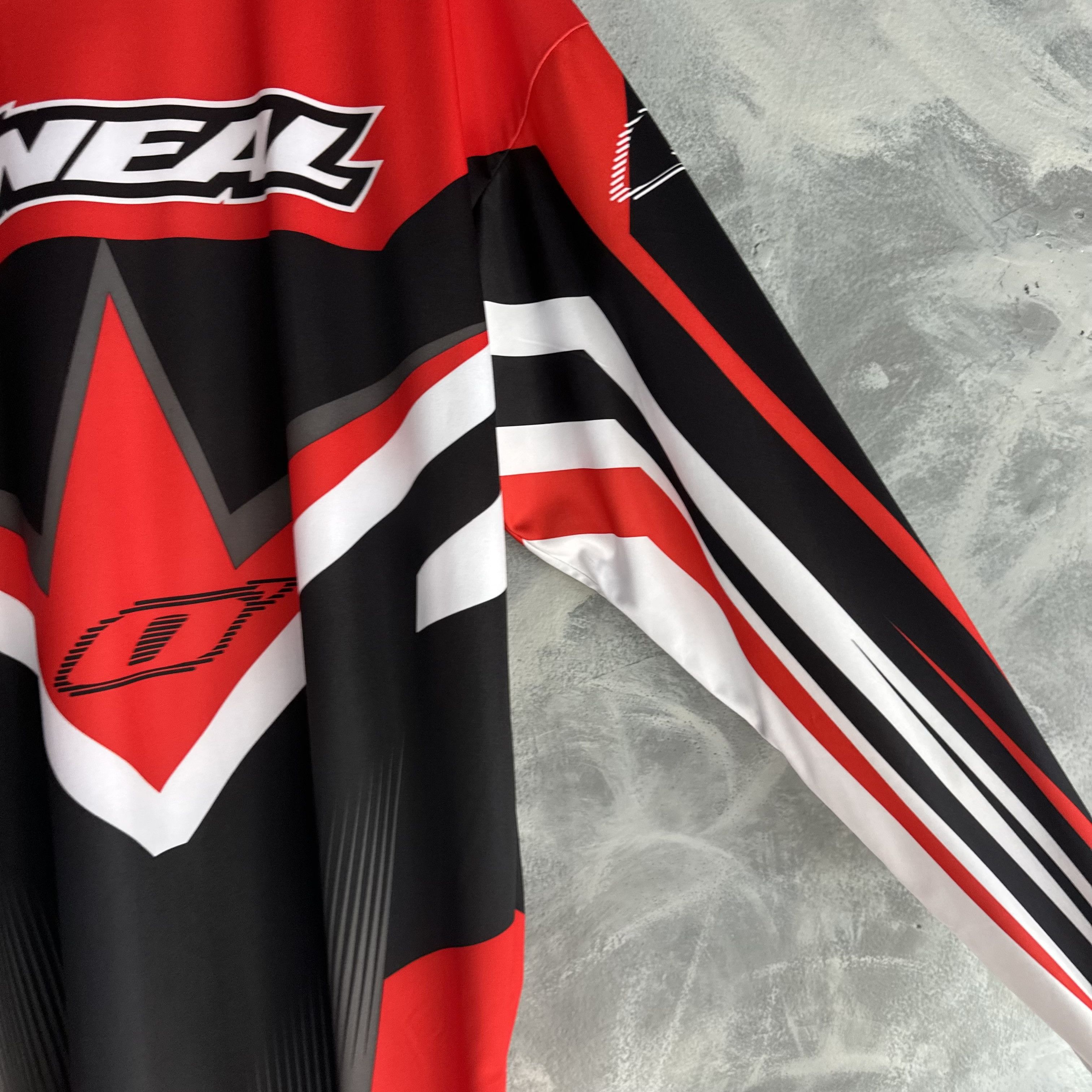 Other Oneal Racing Shirt Mens L Red Black Motocross Jersey LS Size US L / EU 52-54 / 3 - 4 Thumbnail