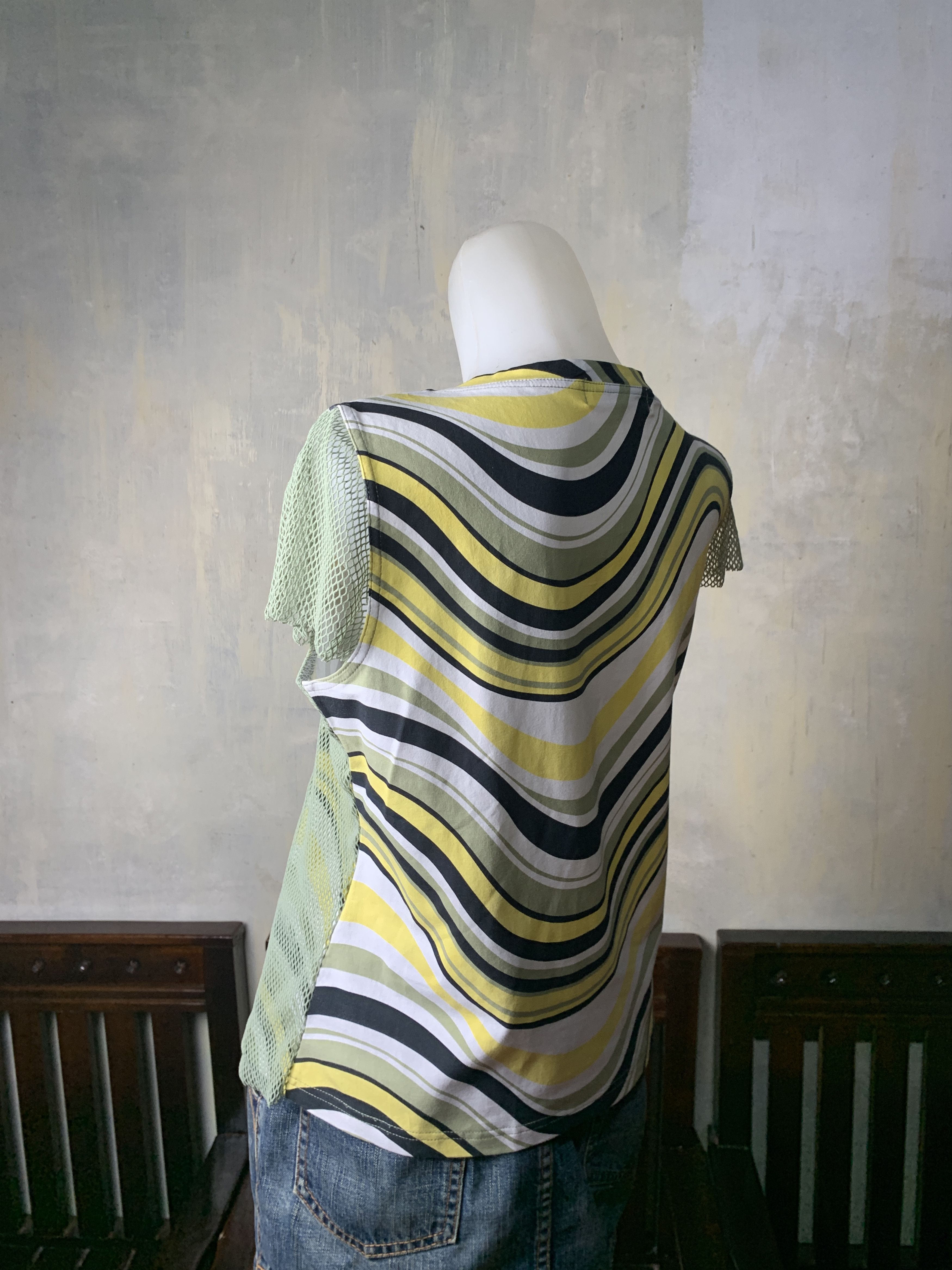 Japanese Brand Via Faburicca Net Beady Tee (M) Size M / US 6-8 / IT 42-44 - 3 Thumbnail