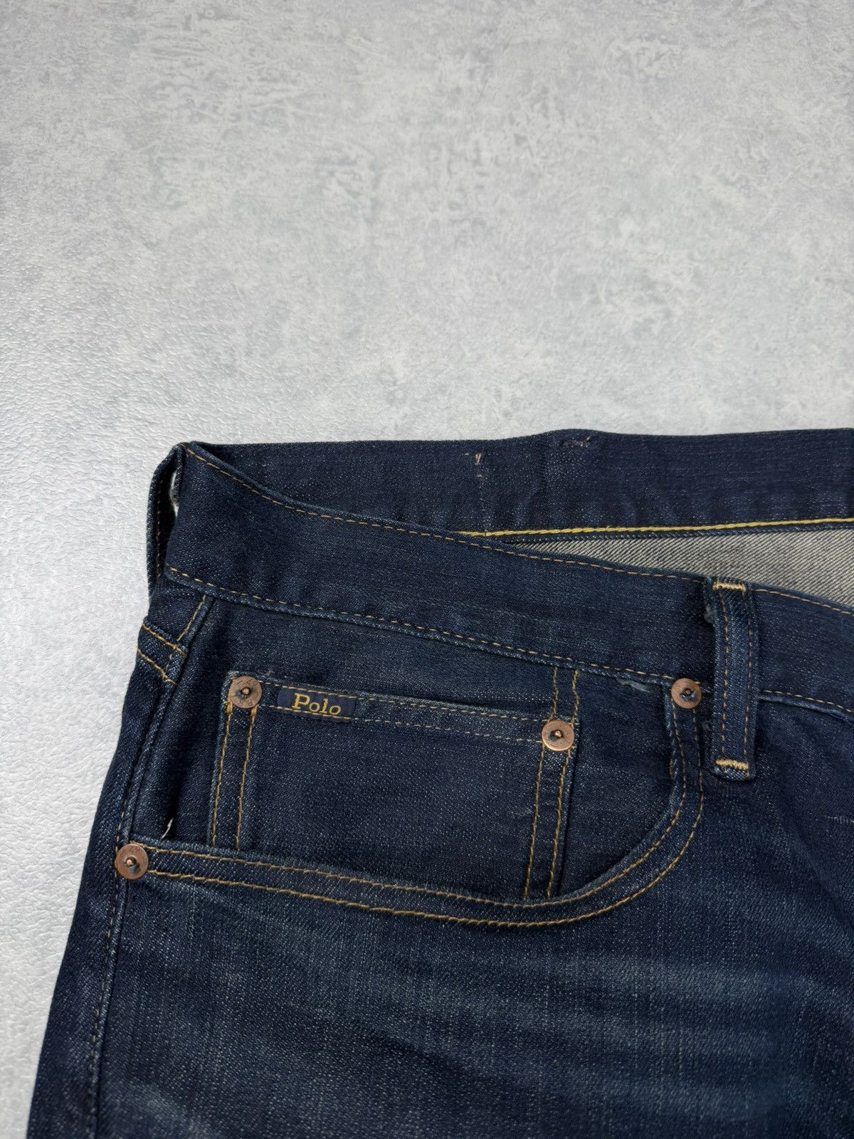 Polo Ralph Lauren Polo Ralph Lauren Varick Slim Straight Denim Jeans 40x32 Size US 40 / EU 56 - 5 Thumbnail