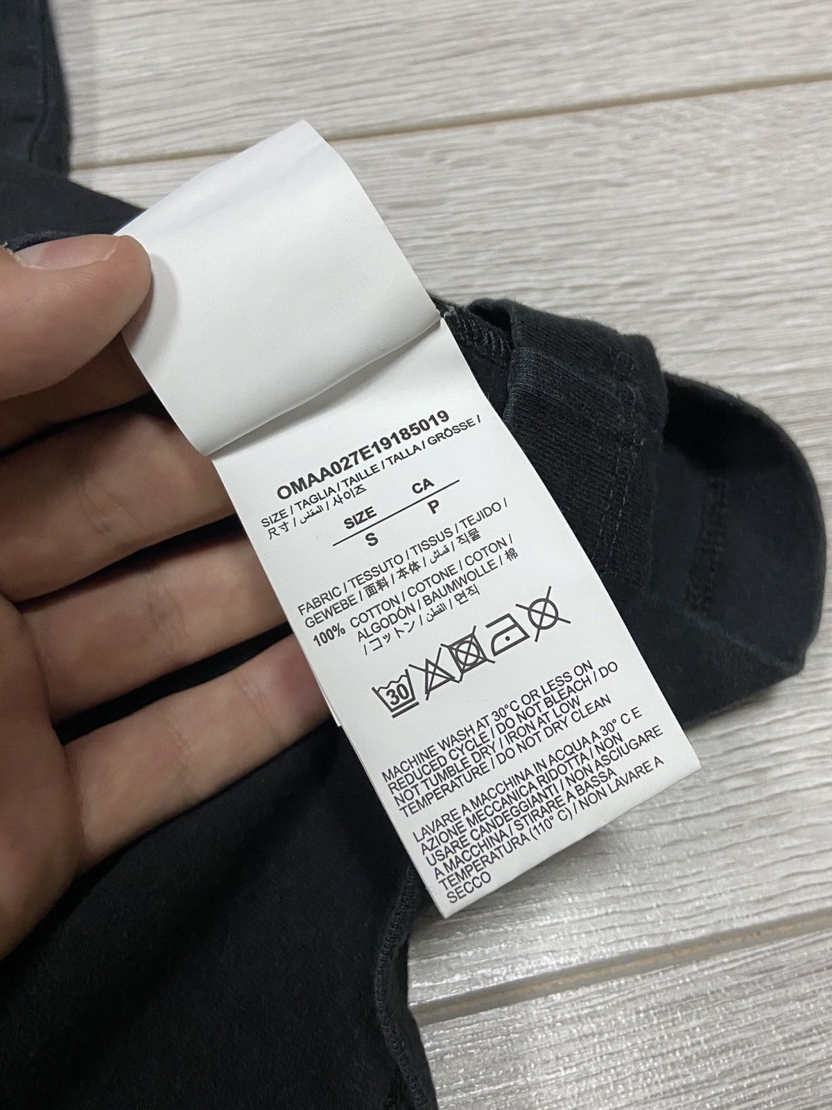 Off-White Off-White 2013 small logo t-shirt Size US S / EU 44-46 / 1 - 6 Thumbnail