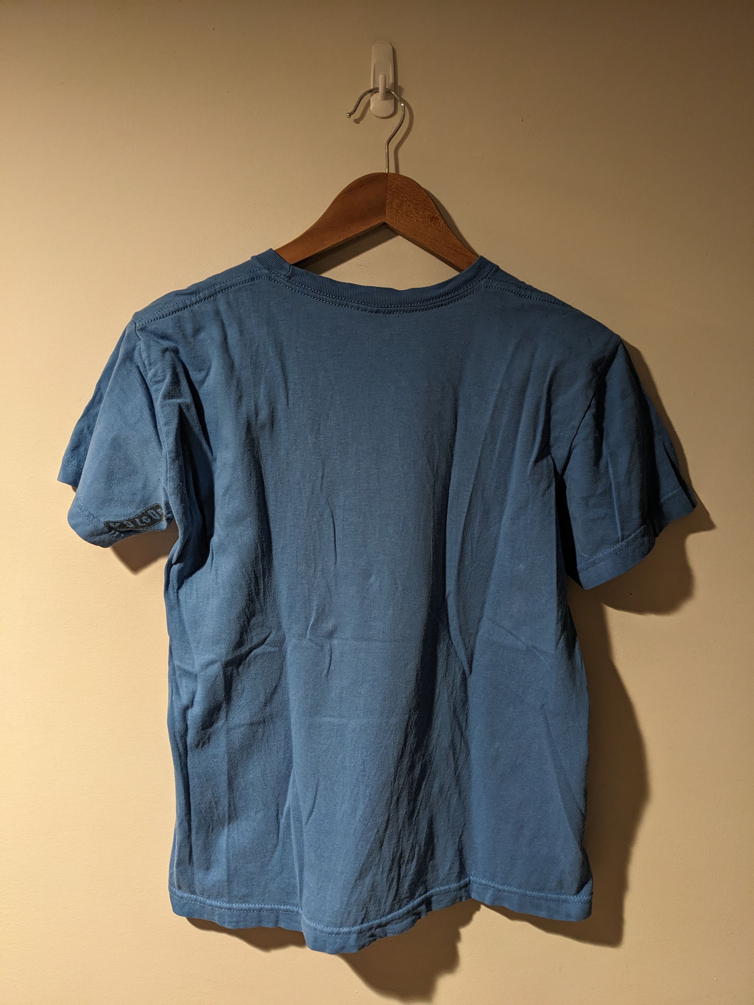 Volcom Vintage Y2K Volcom Triangle Monster Blue Kids Large T-Shirt Size US L / EU 52-54 / 3 - 5 Thumbnail