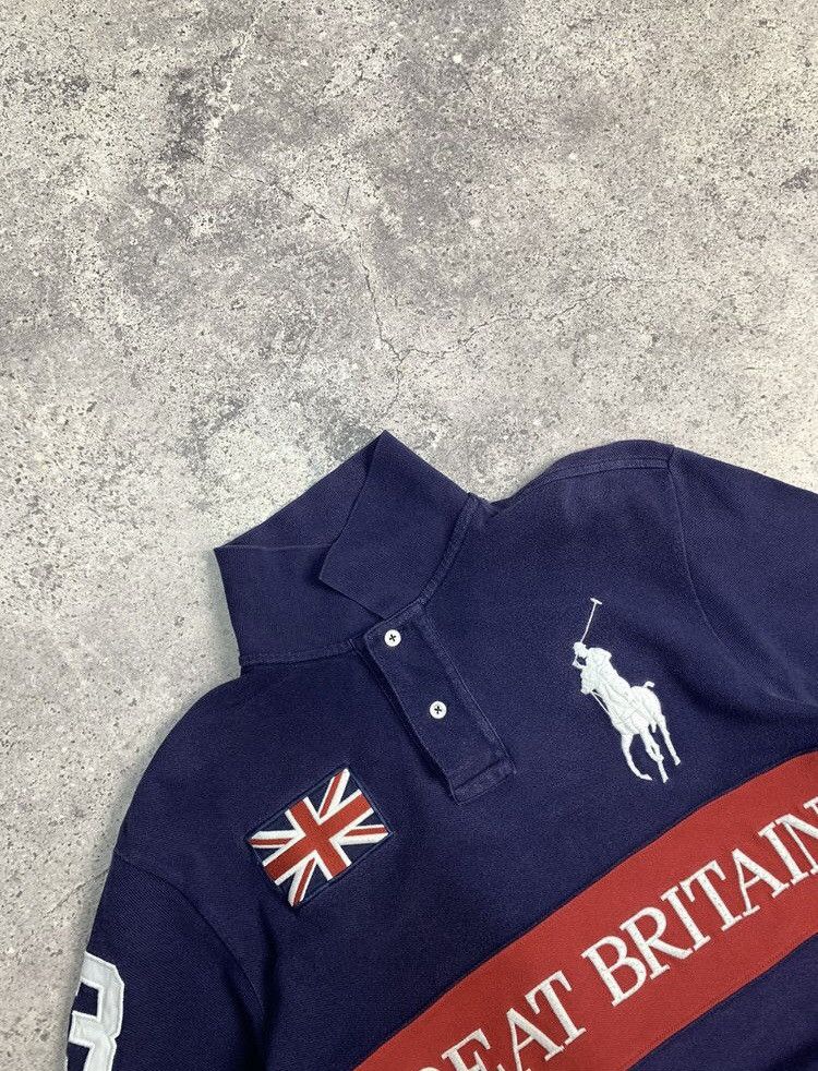 Polo Ralph Lauren × Vintage Polo Ralph Lauren USA Polo Shirt Rugby Japanese Vintage Size US M / EU 48-50 / 2 - 4 Thumbnail