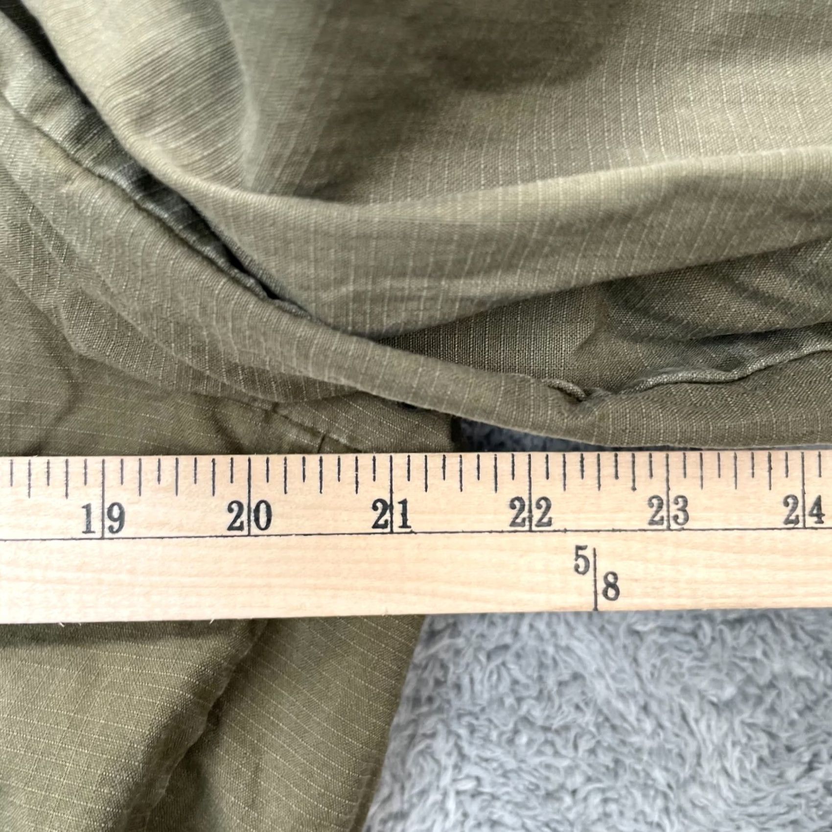 Banana Republic Banana Republic Jacket Womens Medium Green Military Coat Army Canvas Military Jacket Vertical Zip Pockets Regular Fit Size M / US 6-8 / IT 42-44 - 8 Thumbnail