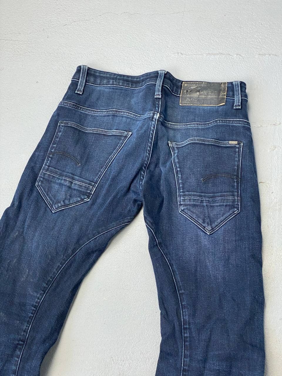 G-Star G Star Raw Arc 3D Mens Skinny Denim Pants Jeans Distressed Size US 29 - 9 Thumbnail