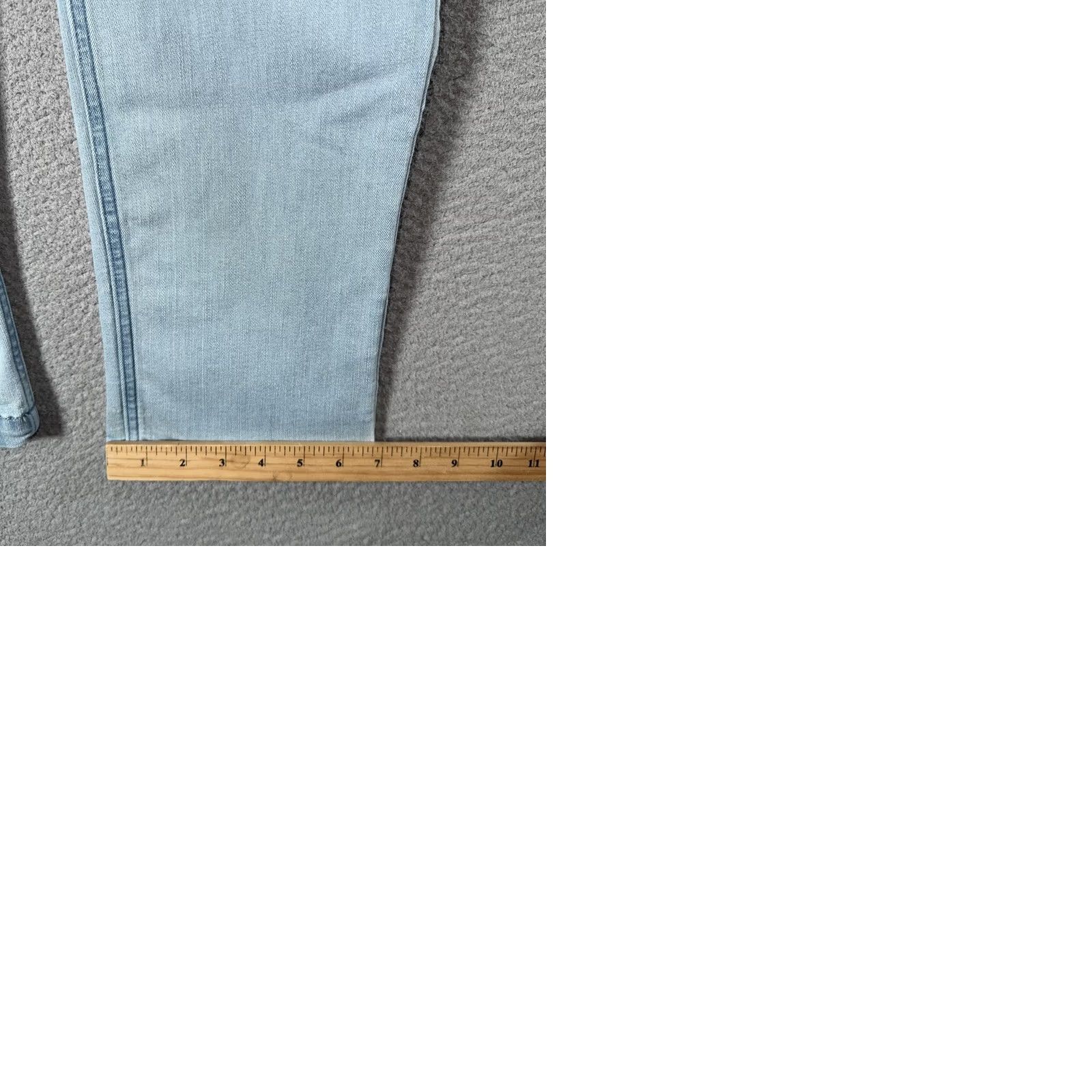 Vintage Mugsy Grands Jeans Mens 36x30 Light Blue Classic Straight Stretch Denim Soft Size US 36 / EU 52 - 9 Thumbnail