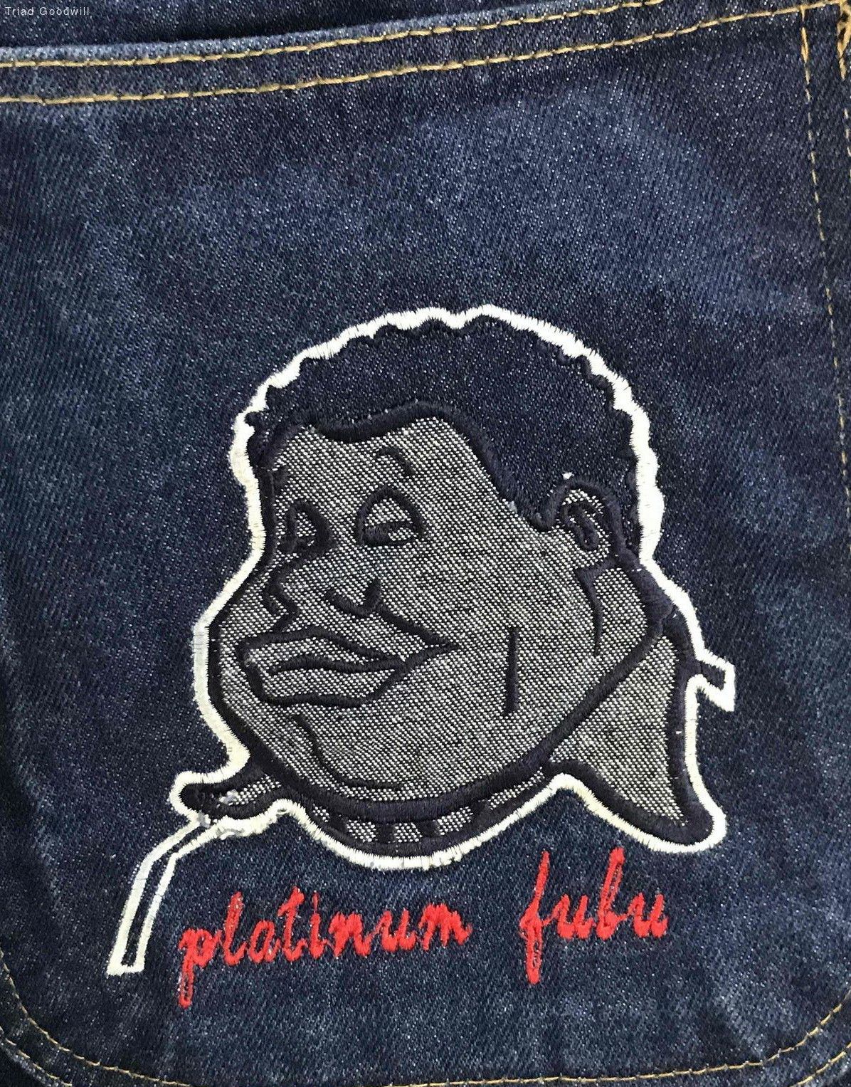 Fubu FUBU jeans, Fat Albert and the Cosby Kids, vintage baggy 32 Size US 32 / EU 48 - 4 Thumbnail