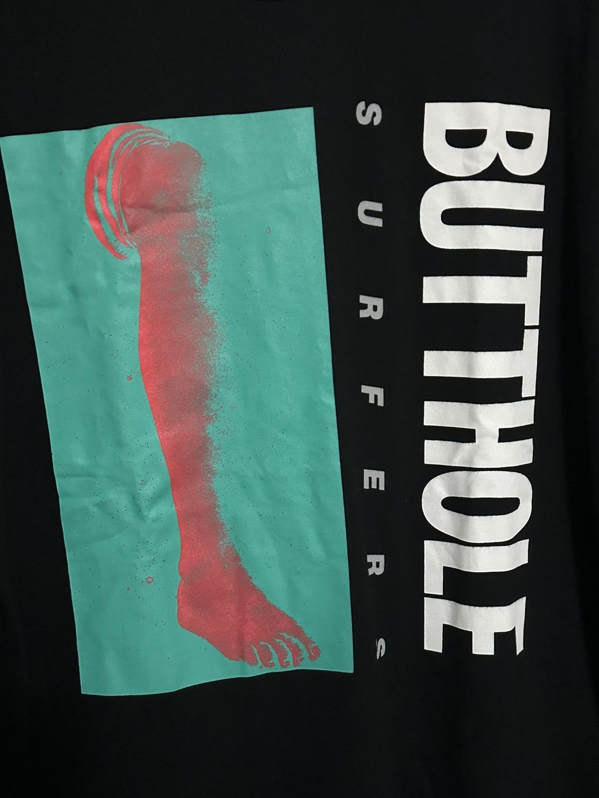 Supreme Supreme Butthole Surfers Leg Tee Size US M / EU 48-50 / 2 - 2 Thumbnail