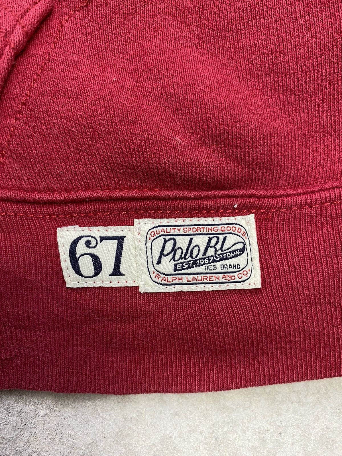 Polo Ralph Lauren Vintage Polo Ralph Lauren Hoodie Fullzip Spellout Size XL Size US XL / EU 56 / 4 - 7 Thumbnail