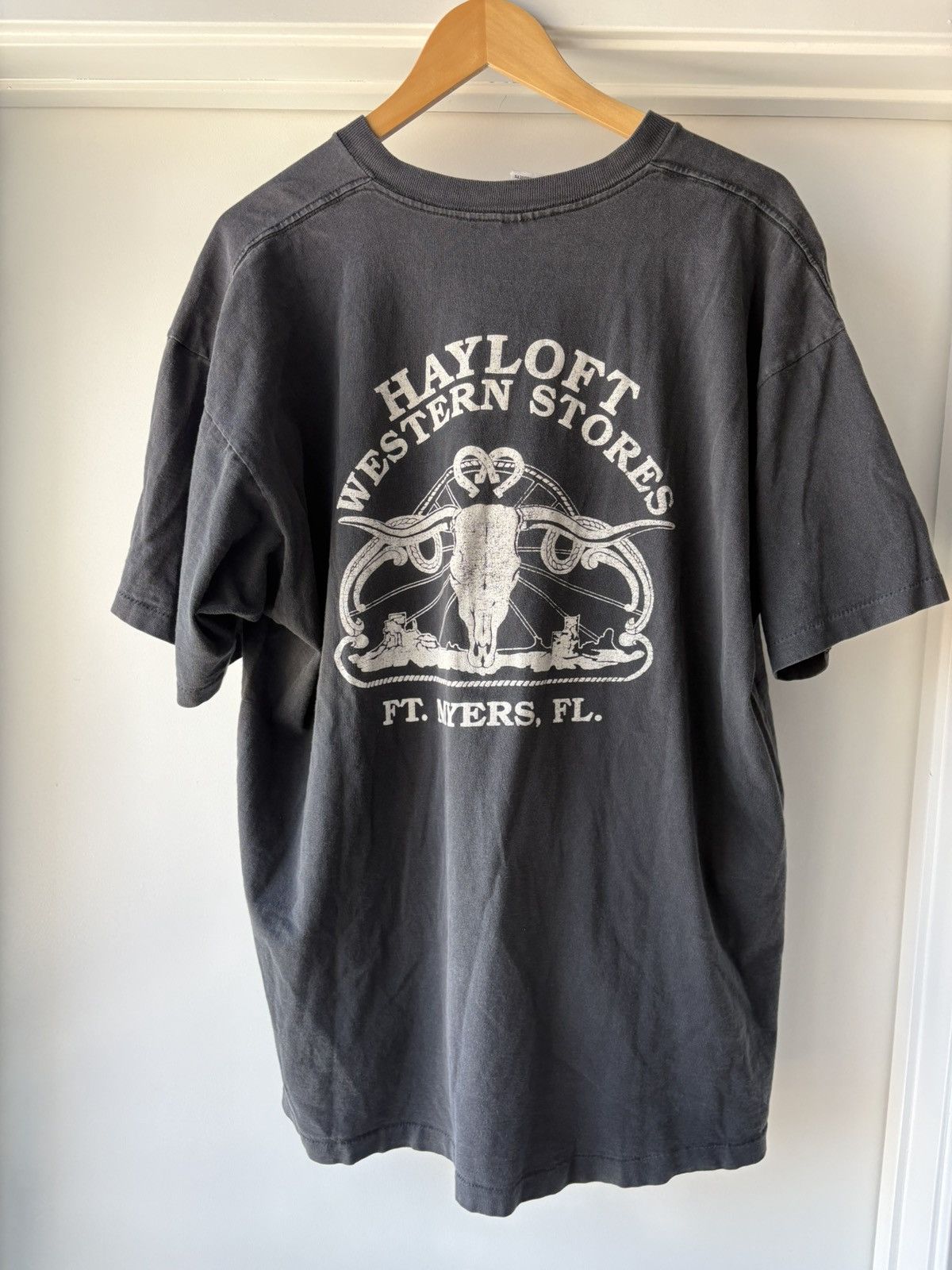 Vintage Vintage ‘90s Eagle Print Biker Tee Size US XXL / EU 58 / 5 - 7 Thumbnail