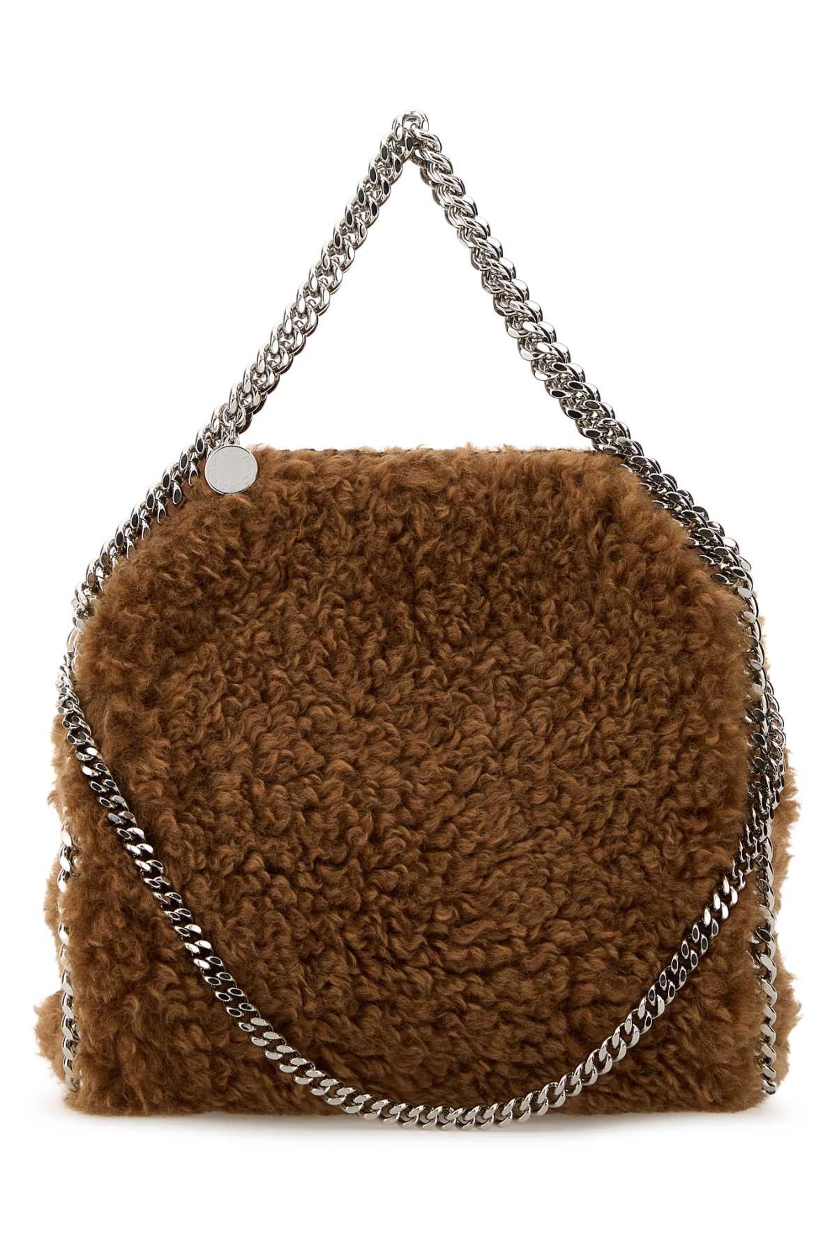 Stella McCartney Biscuit Alter Mat Shearling Mini Falabella Handbag Size ONE SIZE - 1 Thumbnail
