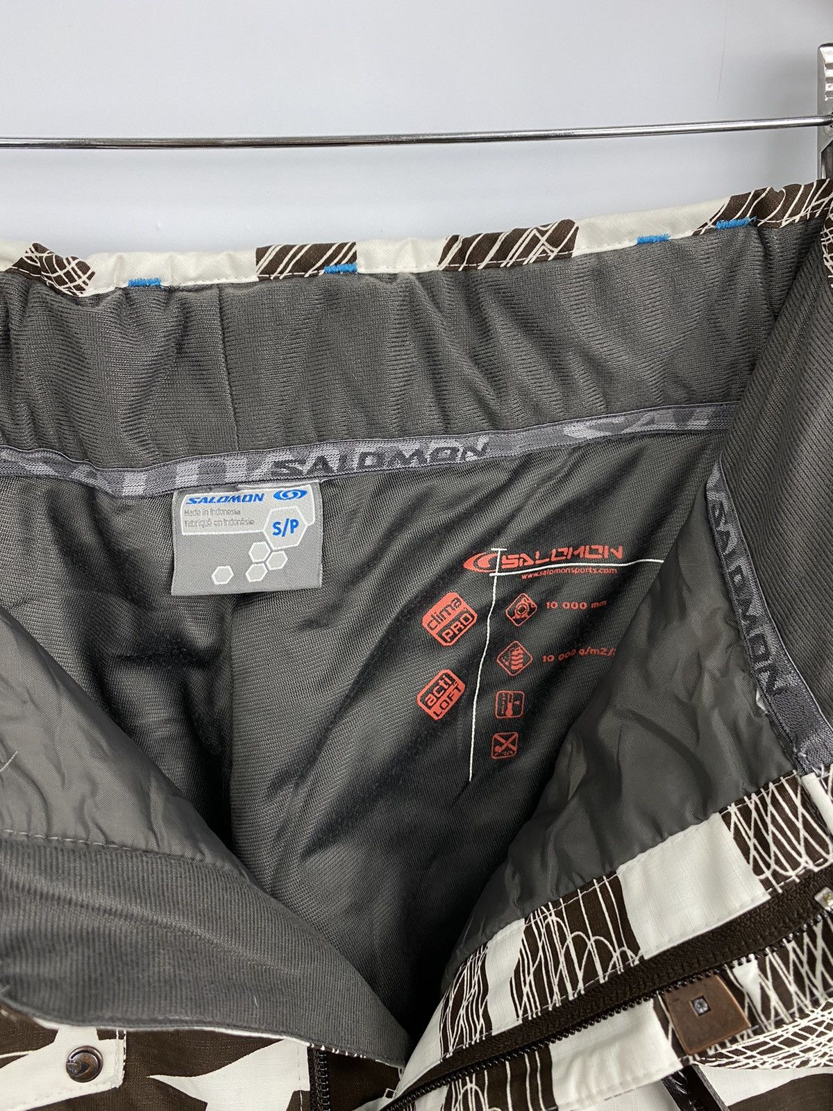 Salomon 🎿 Salomon Ski track Camo Pants Y2K Size US 34 / EU 50 - 10 Thumbnail