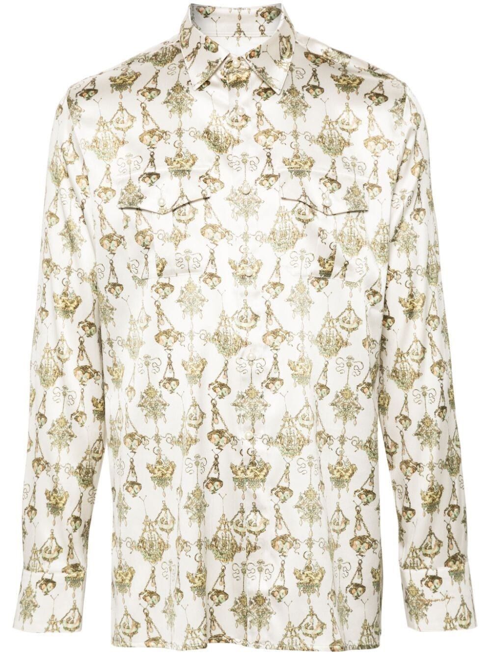 Givenchy Tight Fit Shirt With Pockets Size US L / EU 52-54 / 3 - 1 Thumbnail