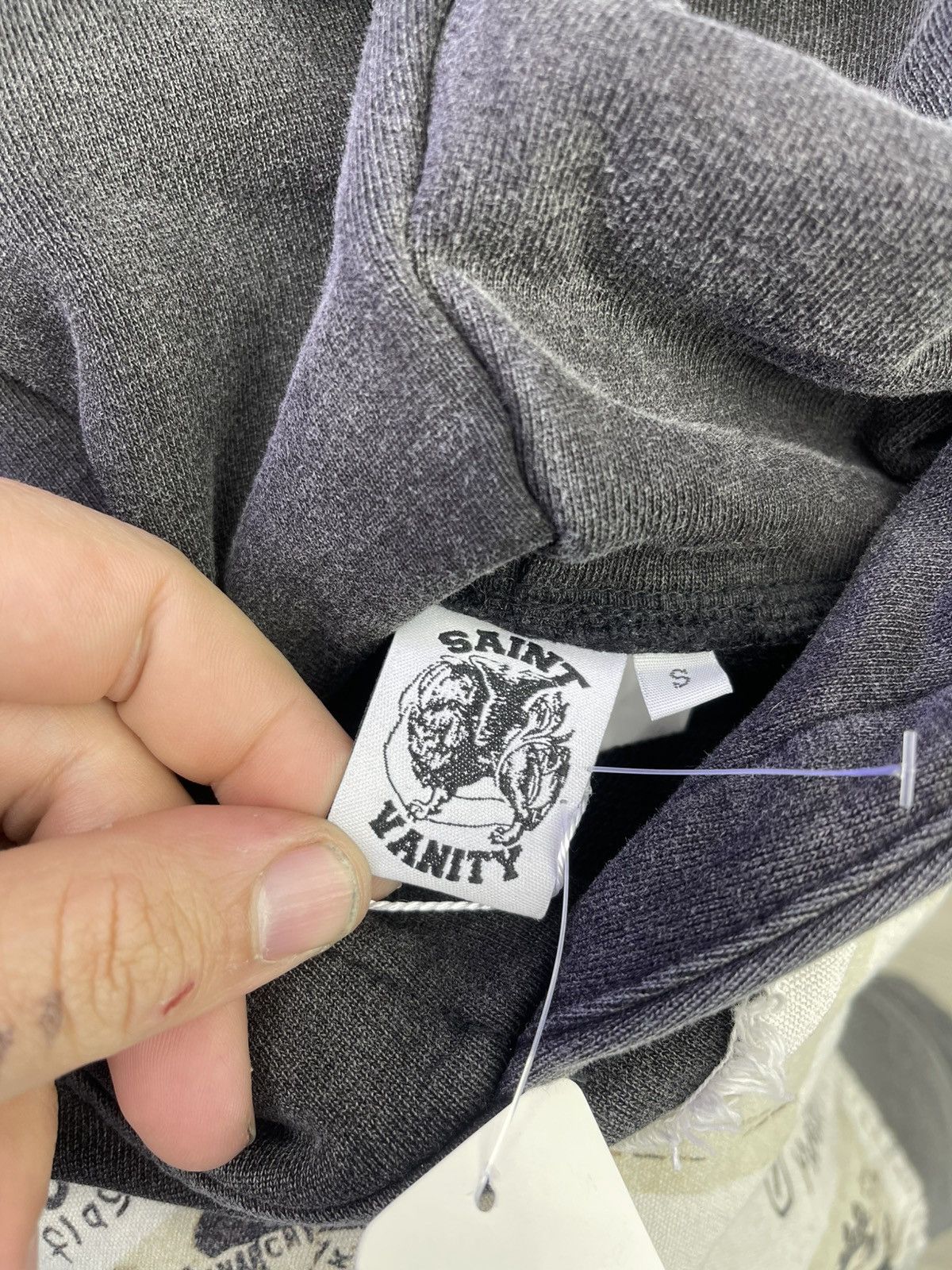 Saint Vanity Saint Vanity hoodie ( black) Size US S / EU 44-46 / 1 - 4 Thumbnail