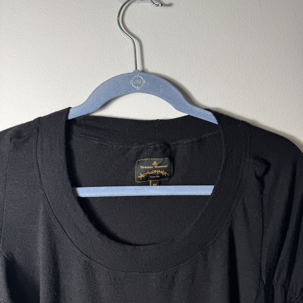Vivienne Westwood Vivienne Westwood Anglomania Asymmetrical Black Jersey Dress Size XS / US 0-2 / IT 36-38 - 6 Thumbnail