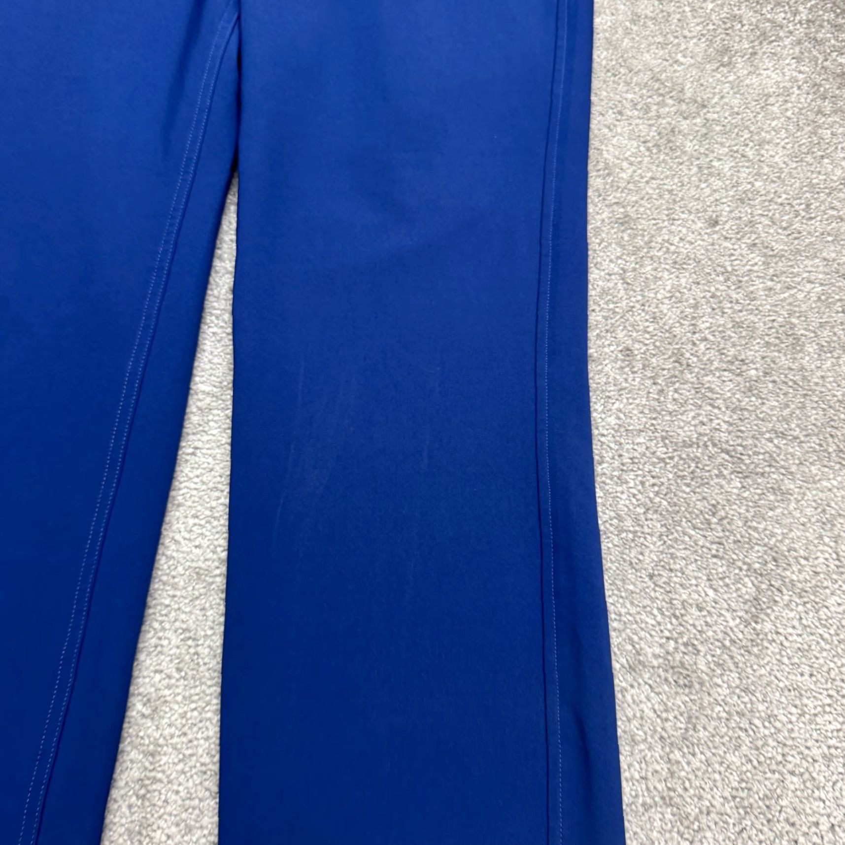 Footjoy FootJoy Athletic Fit Golf Pants Women 32 Blue Straight Leg High Rise 34x29.5 Size 24" / US 00 / IT 34 - 4 Thumbnail