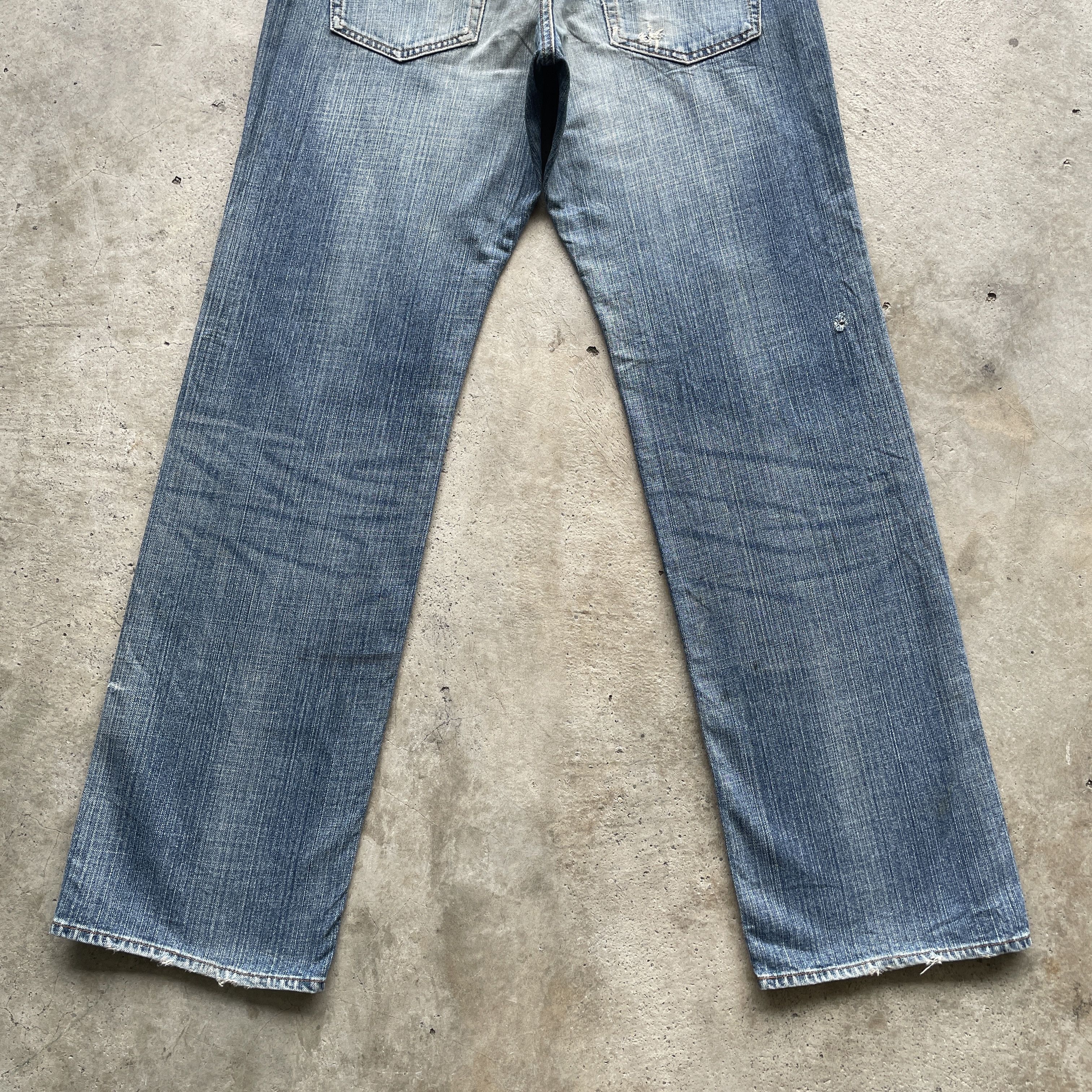 Japanese Brand VINTAGE JAPANESE JEANS FADED PANTS DENIM W32x33 Size US 32 / EU 48 - 10 Thumbnail