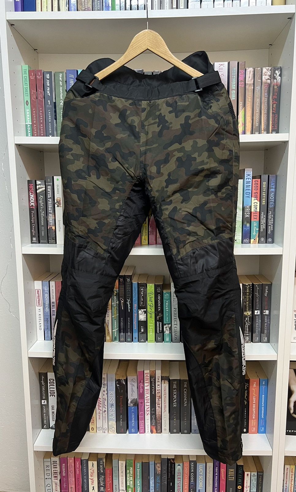 image of Racing x Sports Specialties Aegisbiker Waterproof All Weather Gear Pants in Camo, Men's (Size 33)