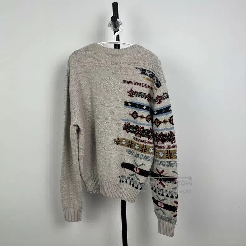 Hermes Hermes Wool Embroidered Sweater Size US M / EU 48-50 / 2 - 2 Thumbnail