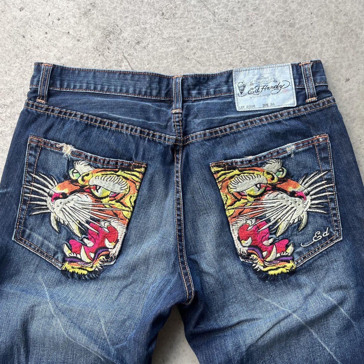 Ed Hardy 2008 ed hardy raw denim Size US 34 / EU 50 - 3 Thumbnail