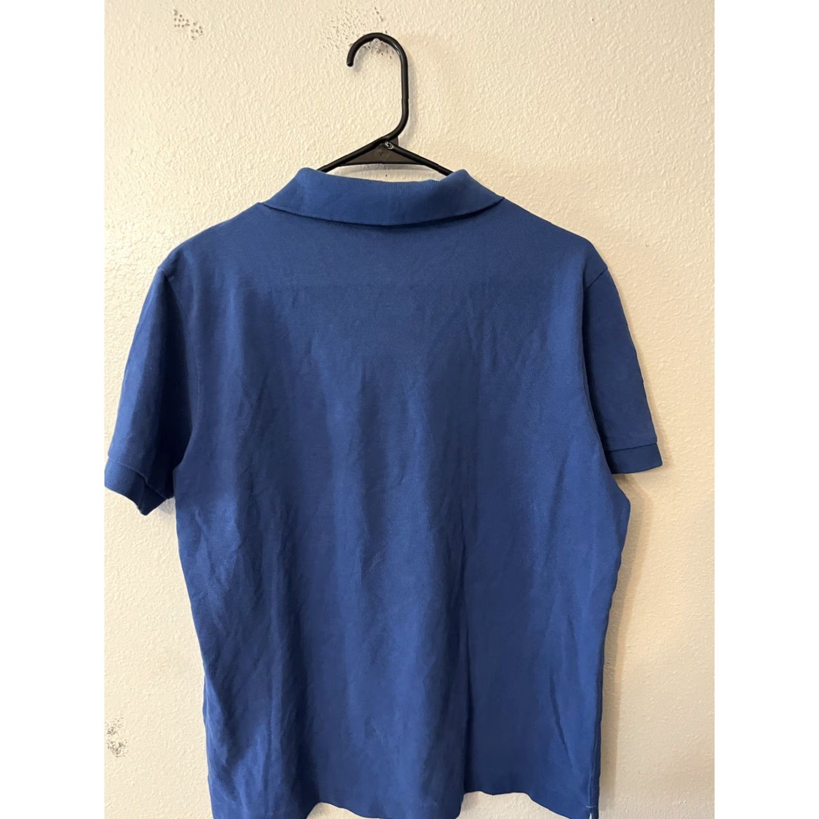 Banana Republic Banana Republic Solid Cotton Men Polo Size Small Blue Size US S / EU 44-46 / 1 - 2 Thumbnail