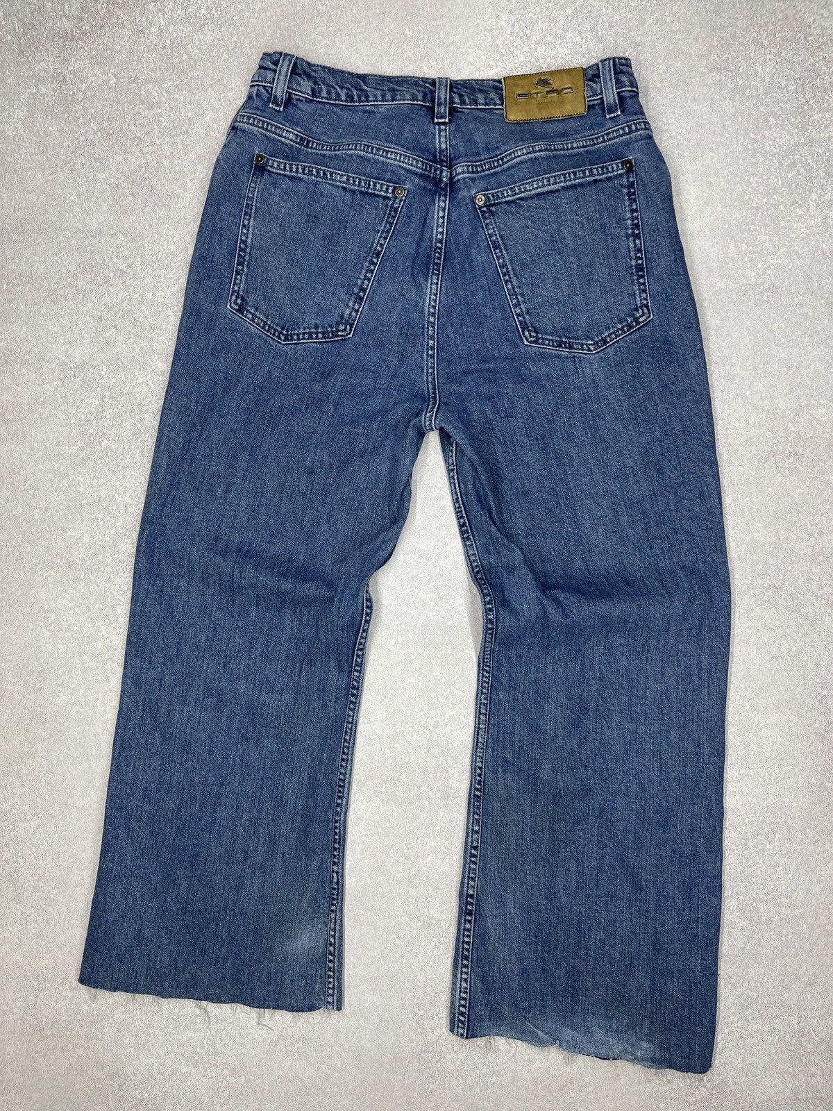 Designer × Etro × Vintage Mens Etro Milano Denim Jeans Blue Italy Designer Size US 32 / EU 48 - 2 Thumbnail