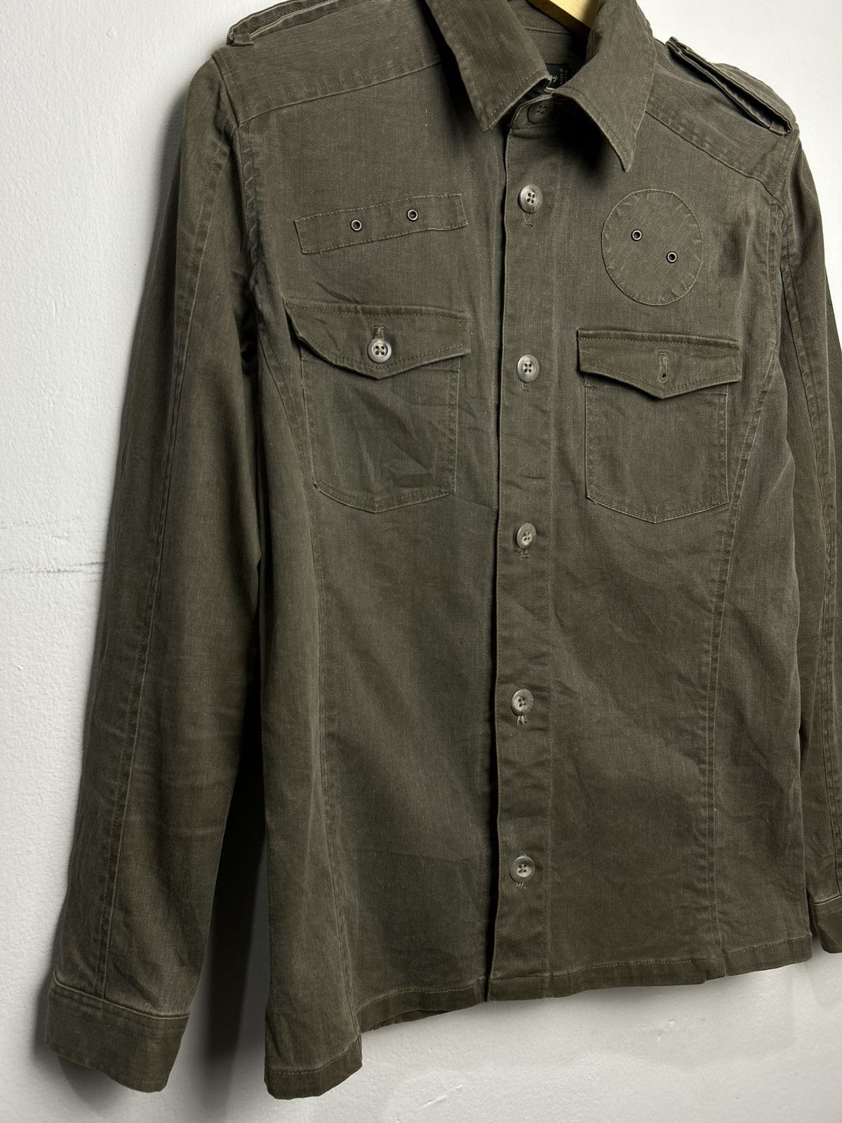 Beams Japan Vintage Beams japan Canvas shirt Size US S / EU 44-46 / 1 - 2 Thumbnail