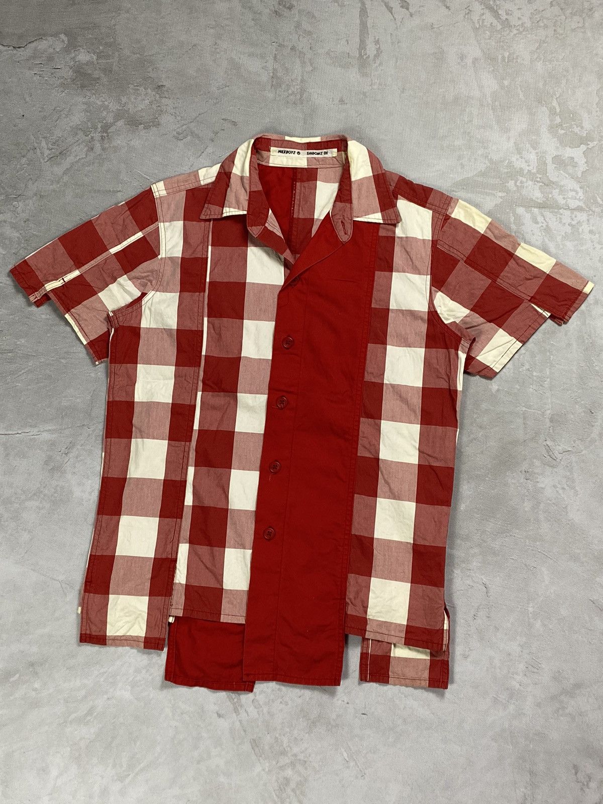 20471120 Milkboy Shadowz Plaid Button Shirt Size US M / EU 48-50 / 2 - 3 Thumbnail