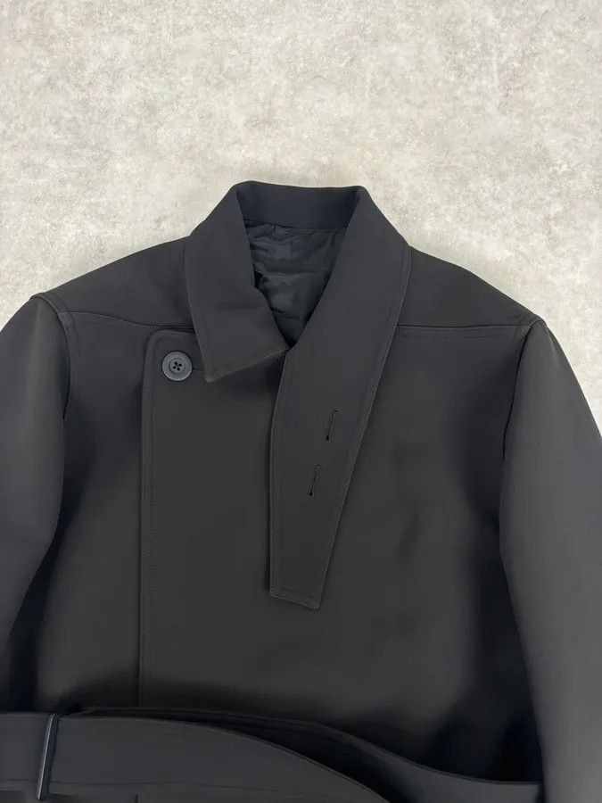 Rick Owens AW2016 Rick Owens Black Wool Belted Coat Size US L / EU 52-54 / 3 - 5 Thumbnail