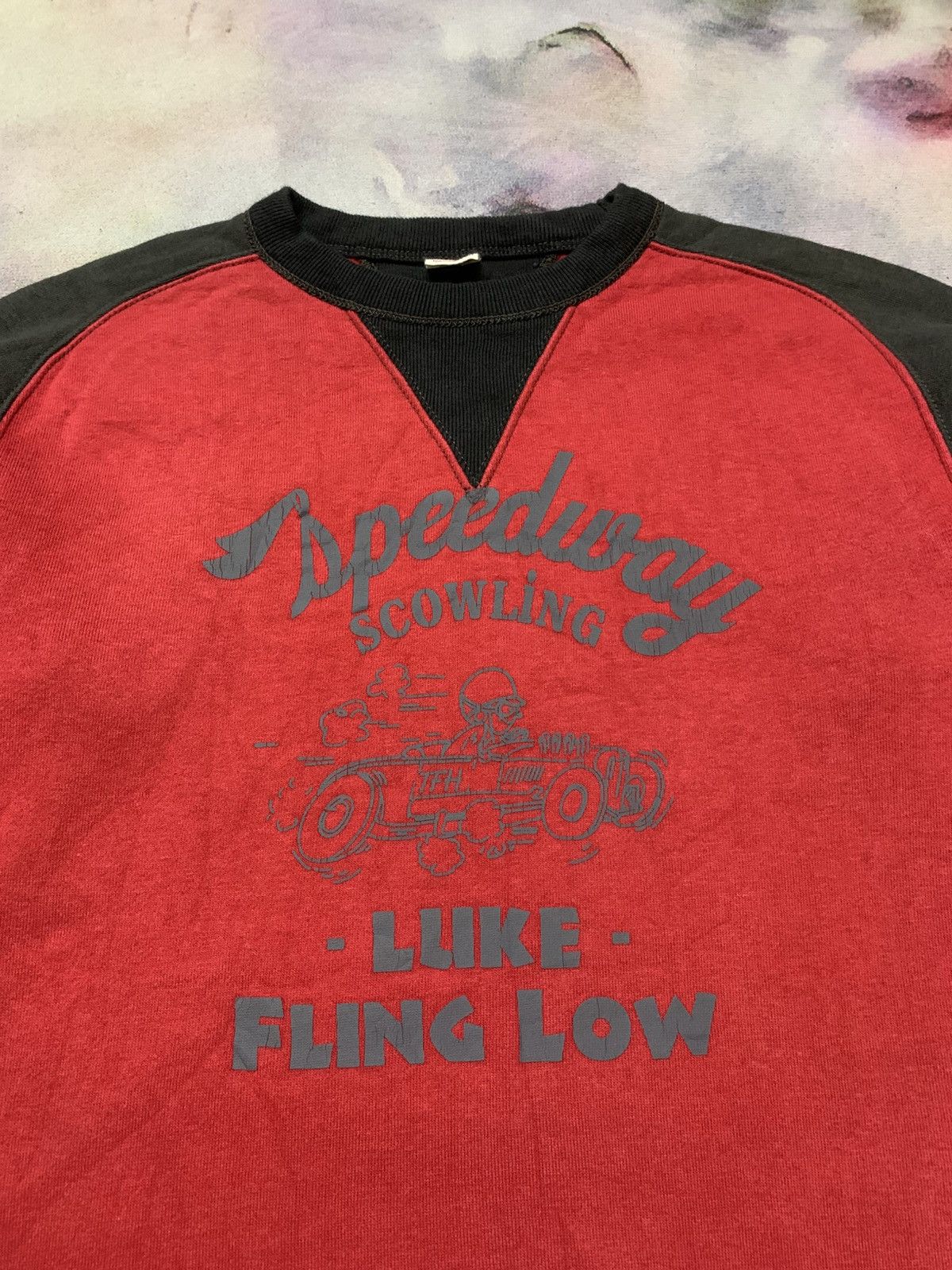 The Flat Head The Flathead Sweatshirt 1950’s Repro-Americana Size US M / EU 48-50 / 2 - 5 Thumbnail