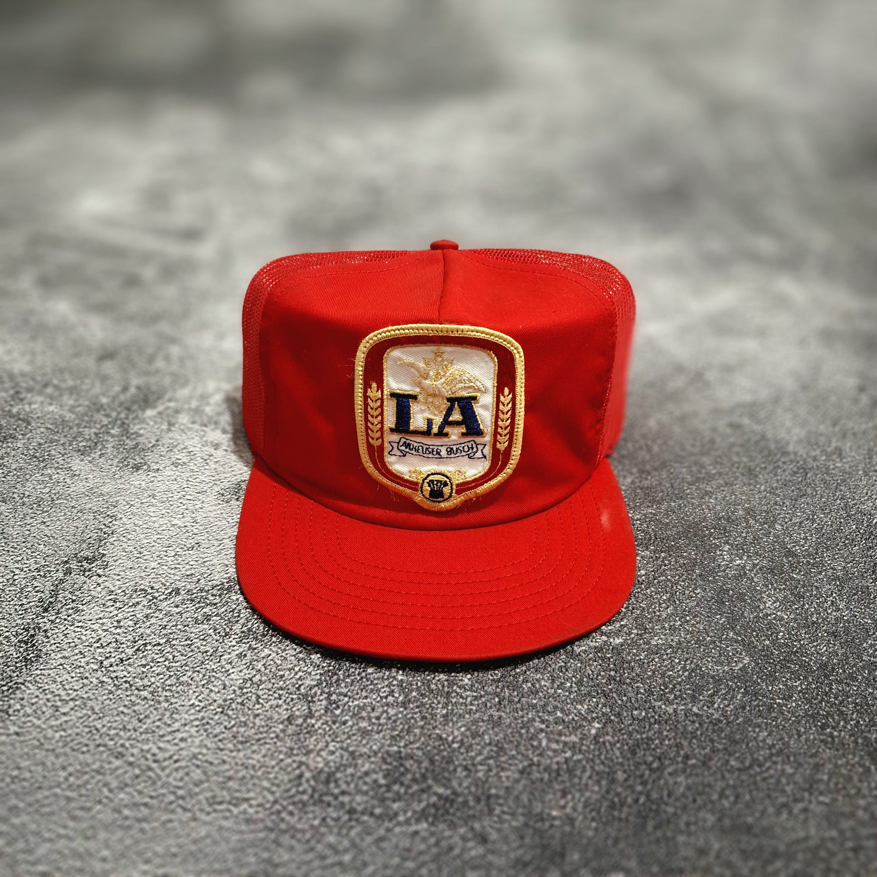 Vintage Anheuser Busch Beer Vintage Snapback Hat Size ONE SIZE - 1 Thumbnail