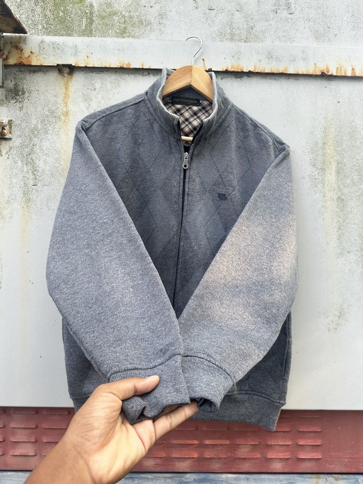 Vintage 👹Patrizio Francesca Italy Sweat Zipper Jacket Size US M / EU 48-50 / 2 - 5 Thumbnail
