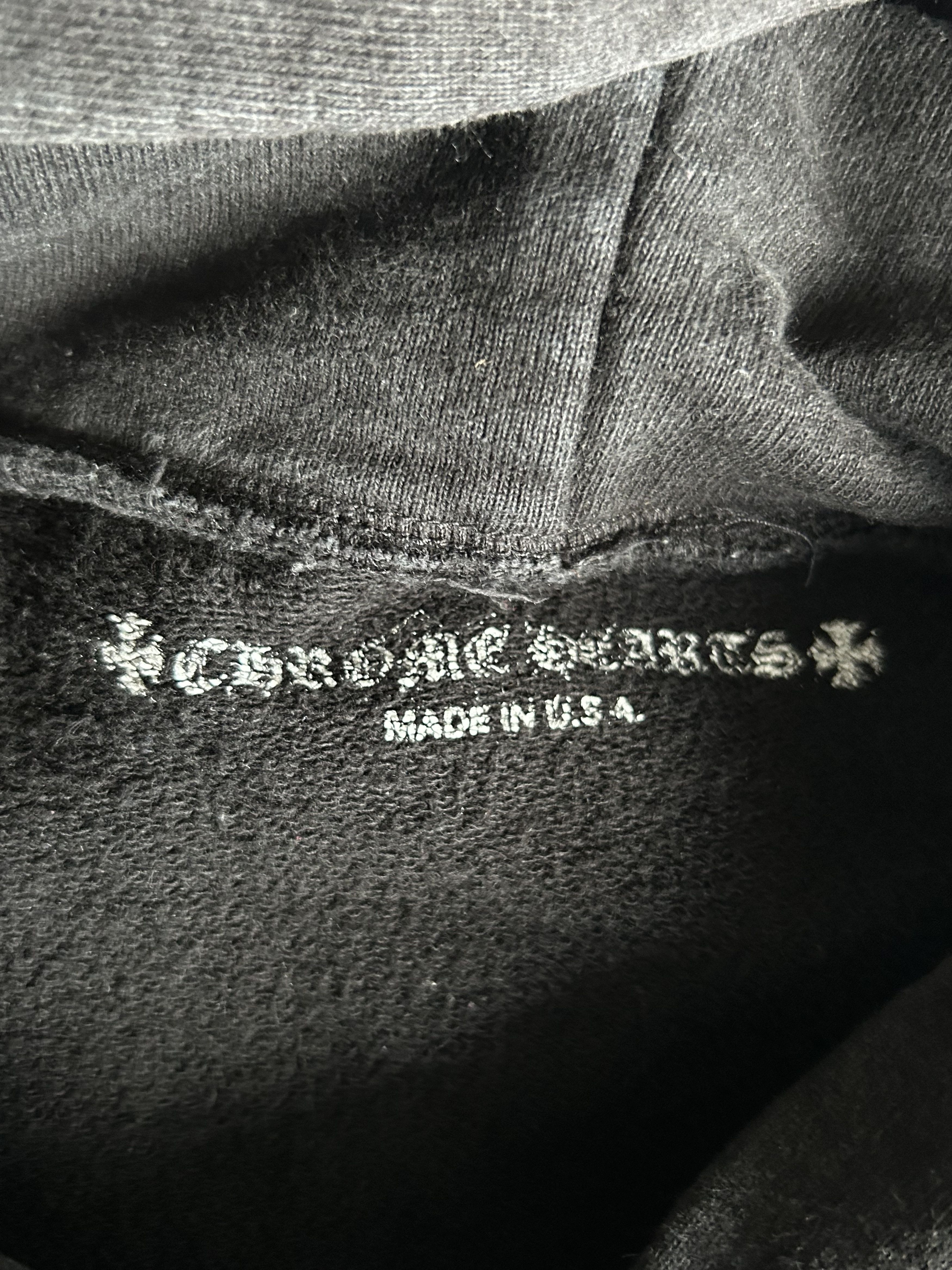 Chrome Hearts Chrome Hearts Matty Boy Black Stay Fast Hoodie Size US L / EU 52-54 / 3 - 3 Thumbnail