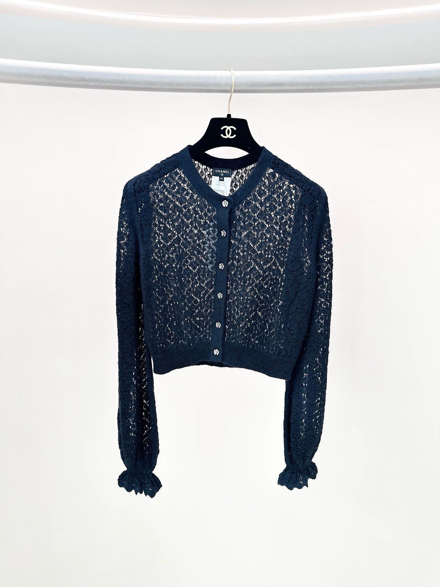 Chanel Chanel Uniform Cardigan Wool Buttons Vintage | Grailed