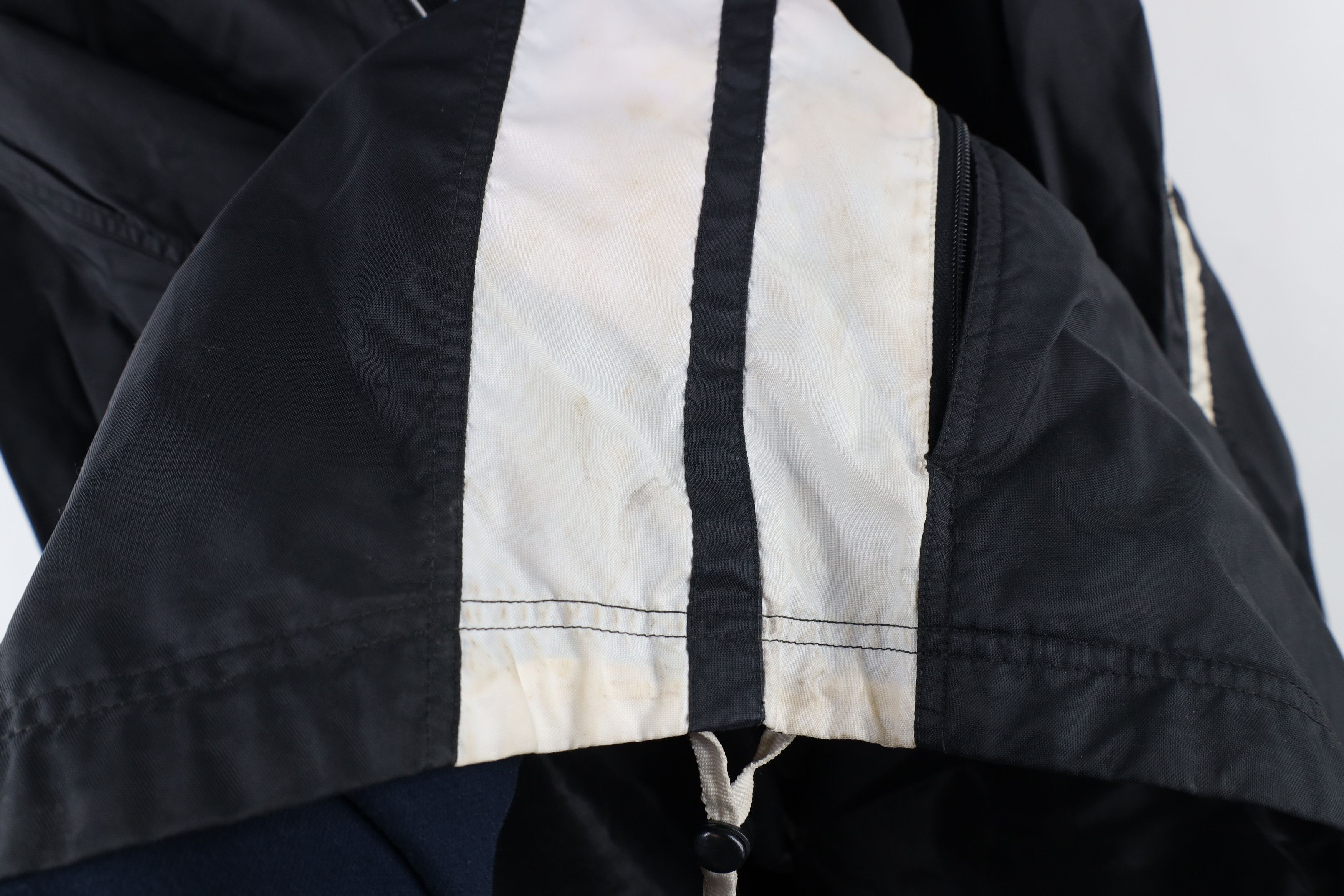 Nike × Vintage Vintage 90s Nike Scott Mini Swoosh Hooded Anorak Jacket Size US XXL / EU 58 / 5 - 11 Thumbnail
