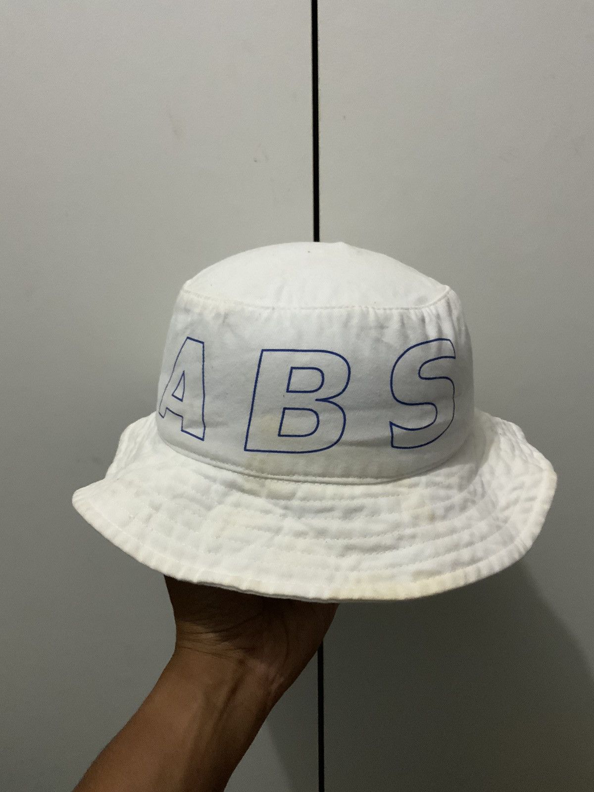 Hat Club Absorb Spellout White Bucket Hat Size ONE SIZE - 2 Thumbnail