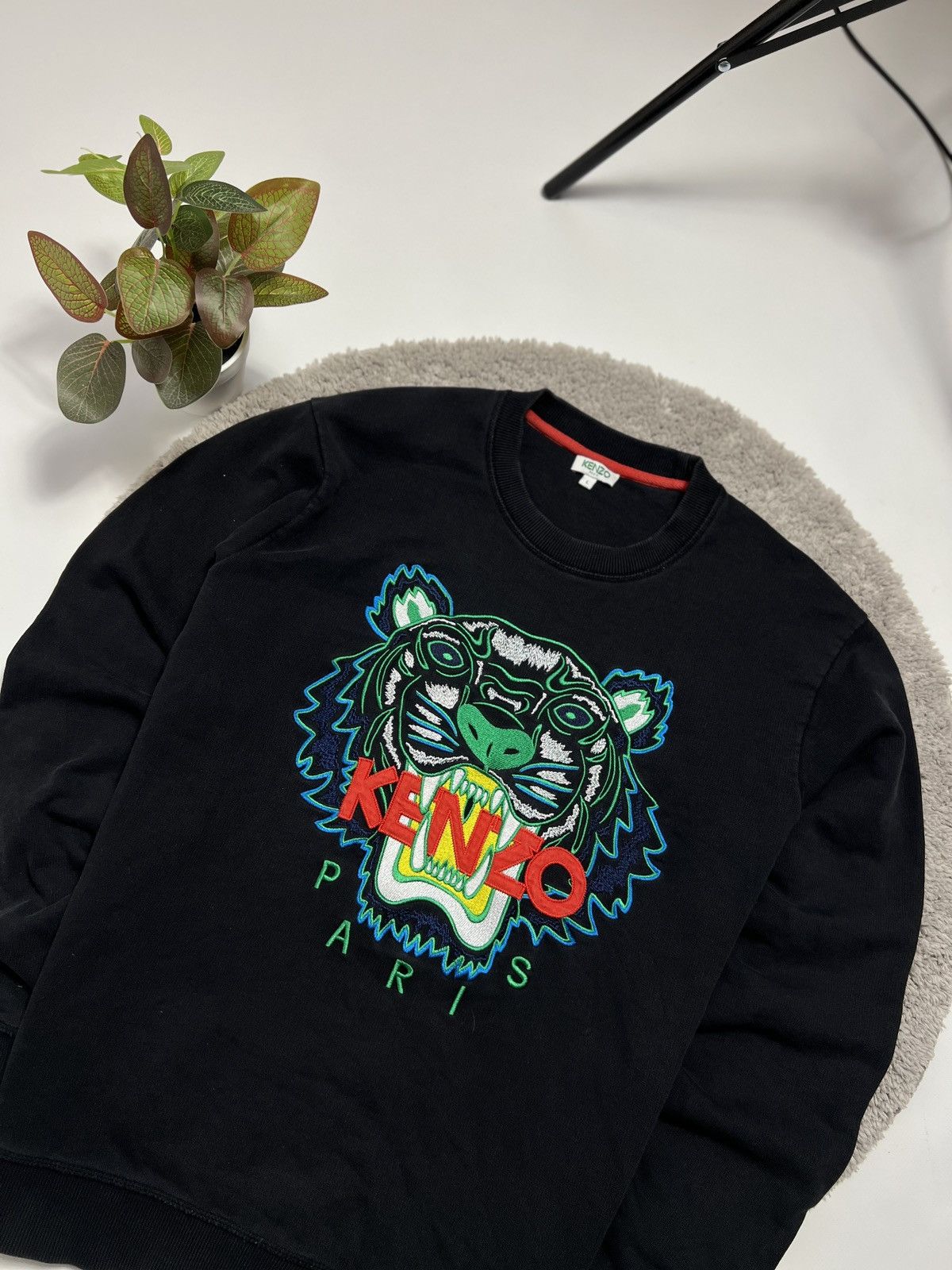 Kenzo Kenzo Sweatshirt Y2K Style Tiger Logo Size US L / EU 52-54 / 3 - 2 Thumbnail