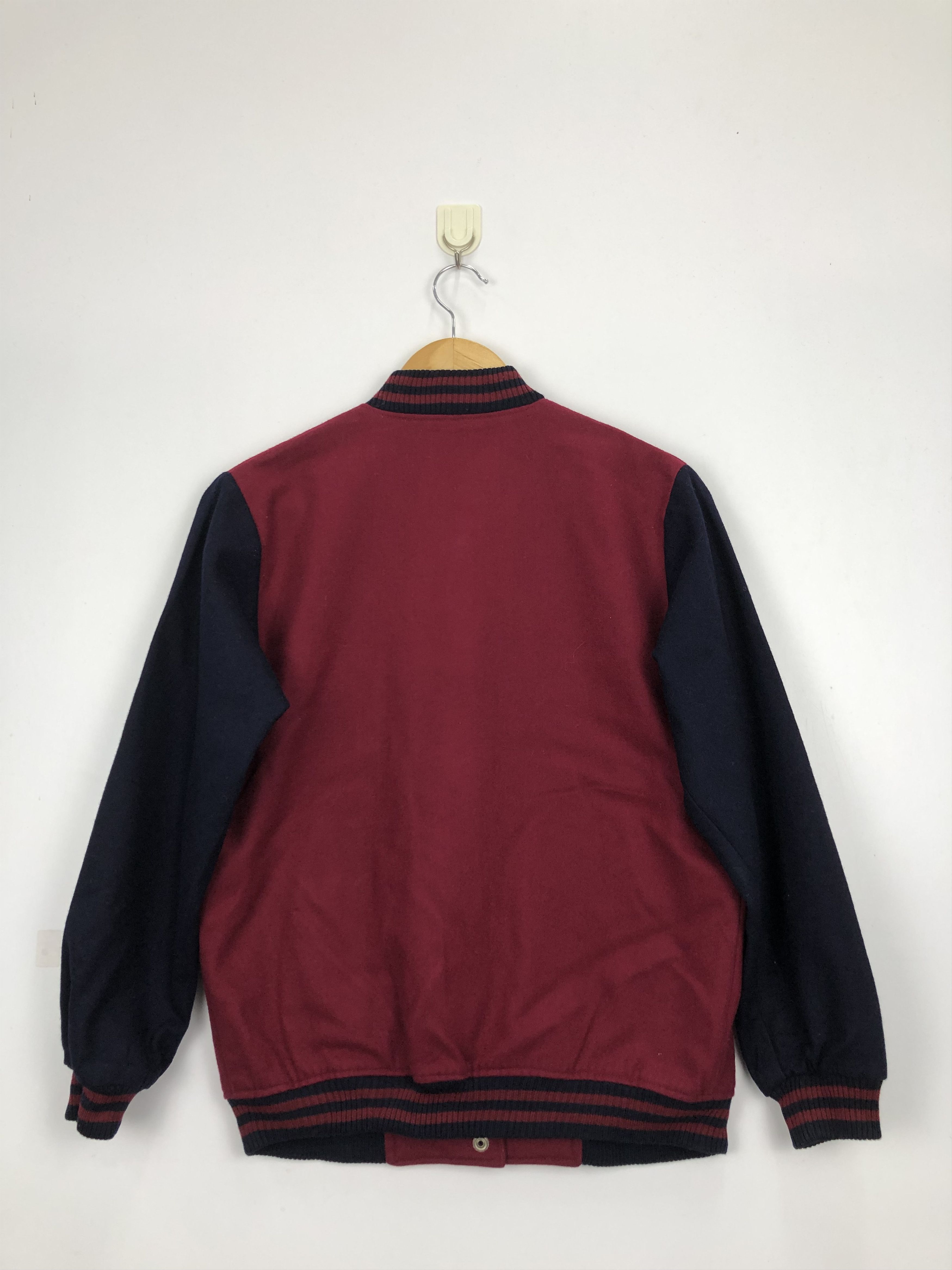 Japanese Brand Vintage 90s Java Japanese Brand Wool Varsity Jacket V0343 Size US M / EU 48-50 / 2 - 3 Thumbnail