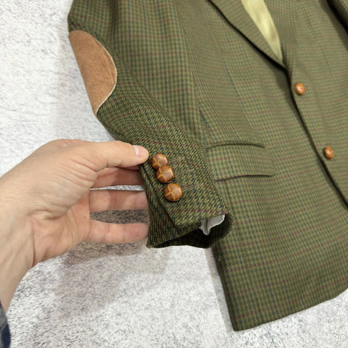Vintage Vintage Wool Mens Blazer 48 size M Size 48R - 3 Thumbnail